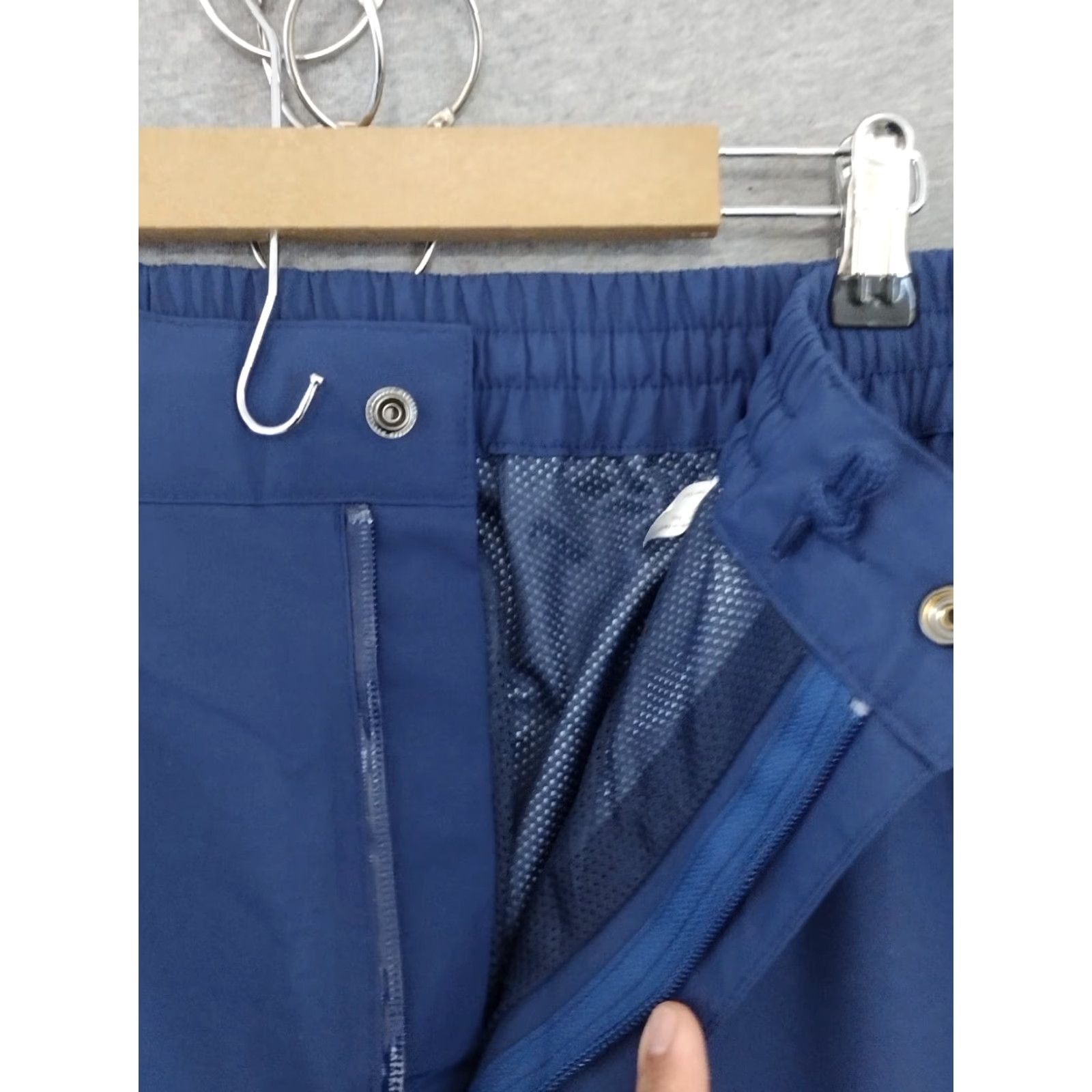 Vintage Arctic Cat Atcticwear Men's Rain Waterproof Pants XL 36x32 Blue Tapered Zip Water Repellent Activewear Windproof, 5268-026 Size US 36 / EU 52 - 4 Thumbnail