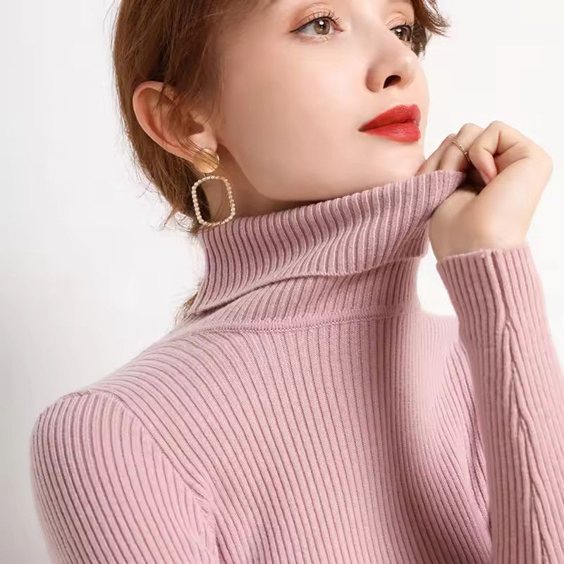 Other Women Fall Turtleneck Pullovers Cashmere Soft Sweaters New Size ONE SIZE - 10 Thumbnail