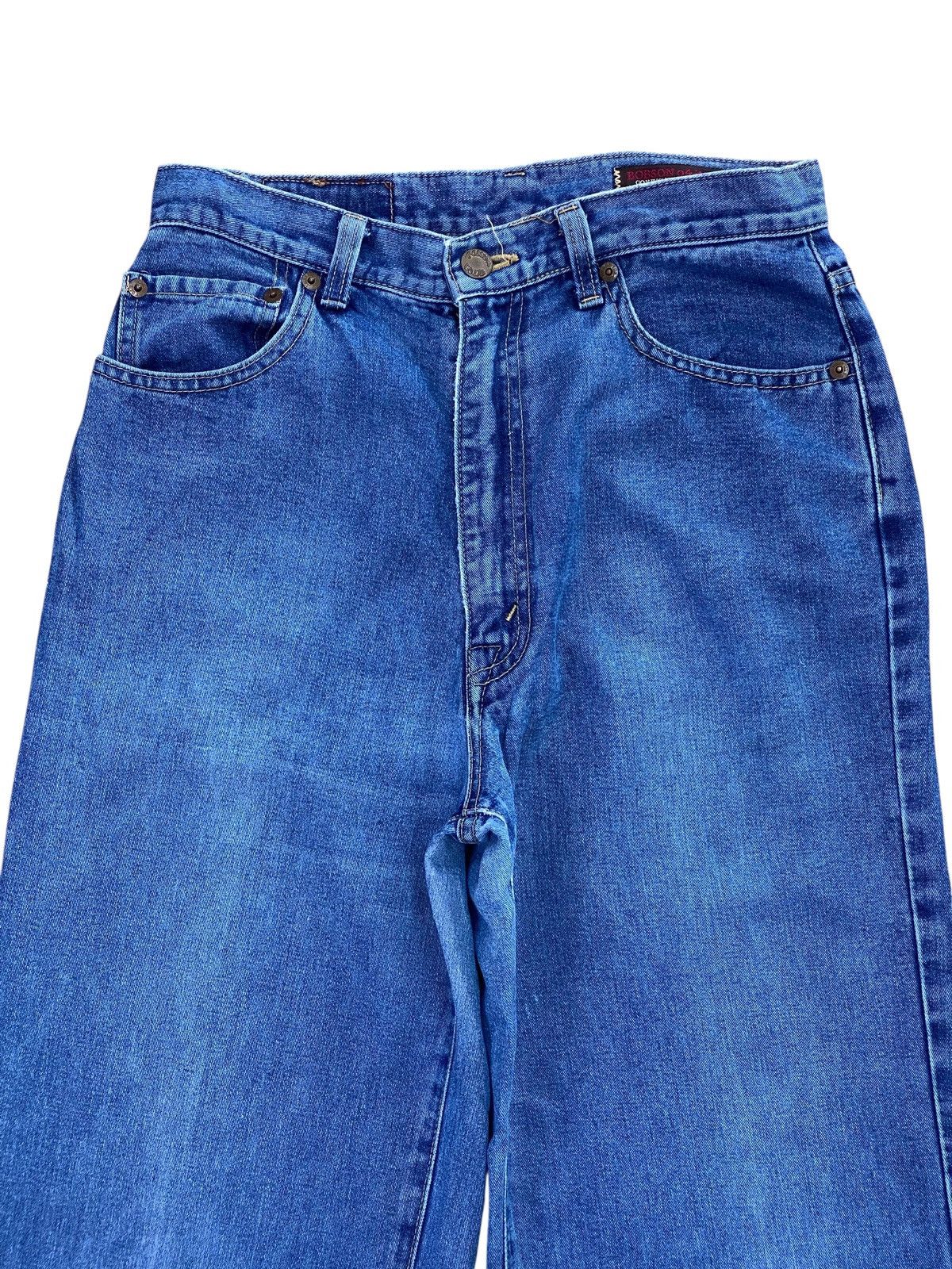 Japanese Brand Japanese Brand Bobson Faded Blue Wash Baggy style Jeans Size US 28 / EU 44 - 2 Thumbnail