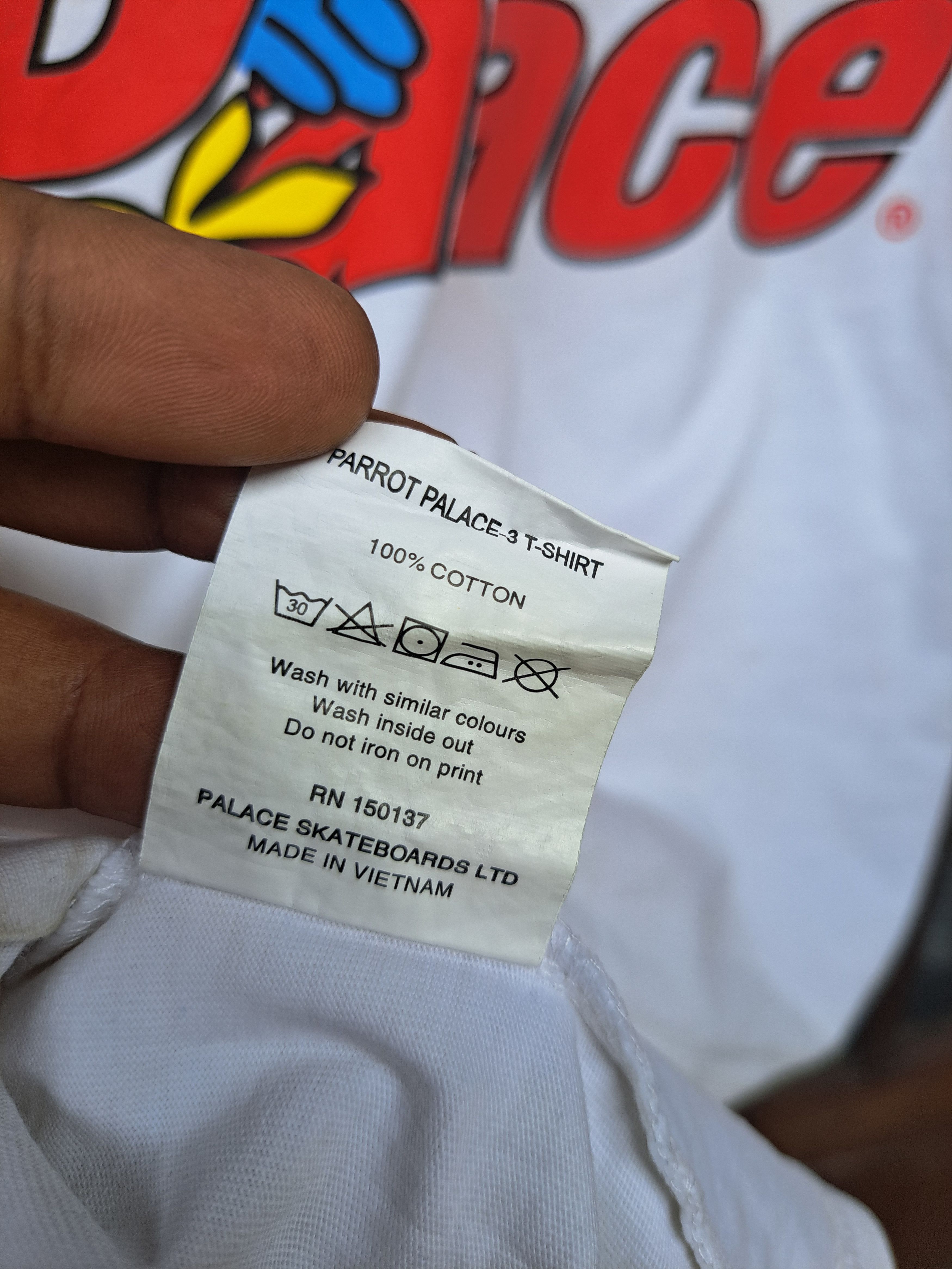 Palace PALACE Palace Parrot P3 Tshirt Mens Medium Size US M / EU 48-50 / 2 - 10 Thumbnail