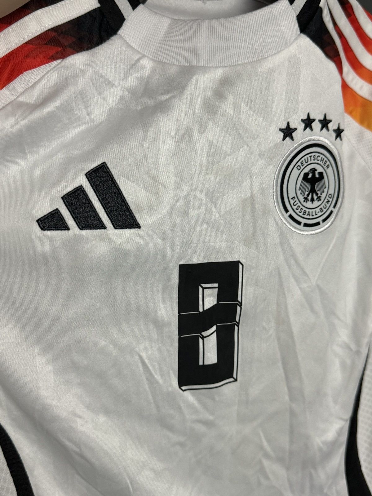 Adidas KIDS New Germany 2024 Home Kroos Football Jersey T-Shirt Size US XS / EU 42 / 0 - 4 Thumbnail