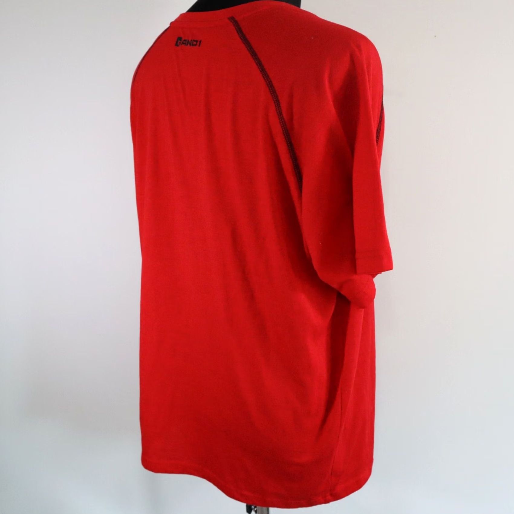 Vintage AND1 T-Shirt Mens XL Red Crew Neck Pocket Tee Short Sleeve Activewear Size US XL / EU 56 / 4 - 4 Thumbnail