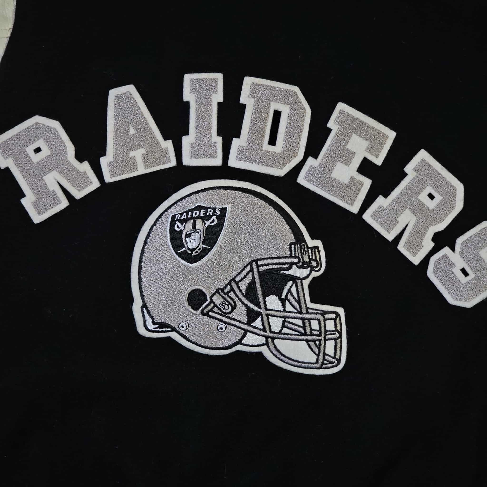 NFL Los Angeles Raiders Vintage 80s Chalk Line Varsity Jacket Size US S / EU 44-46 / 1 - 7 Thumbnail