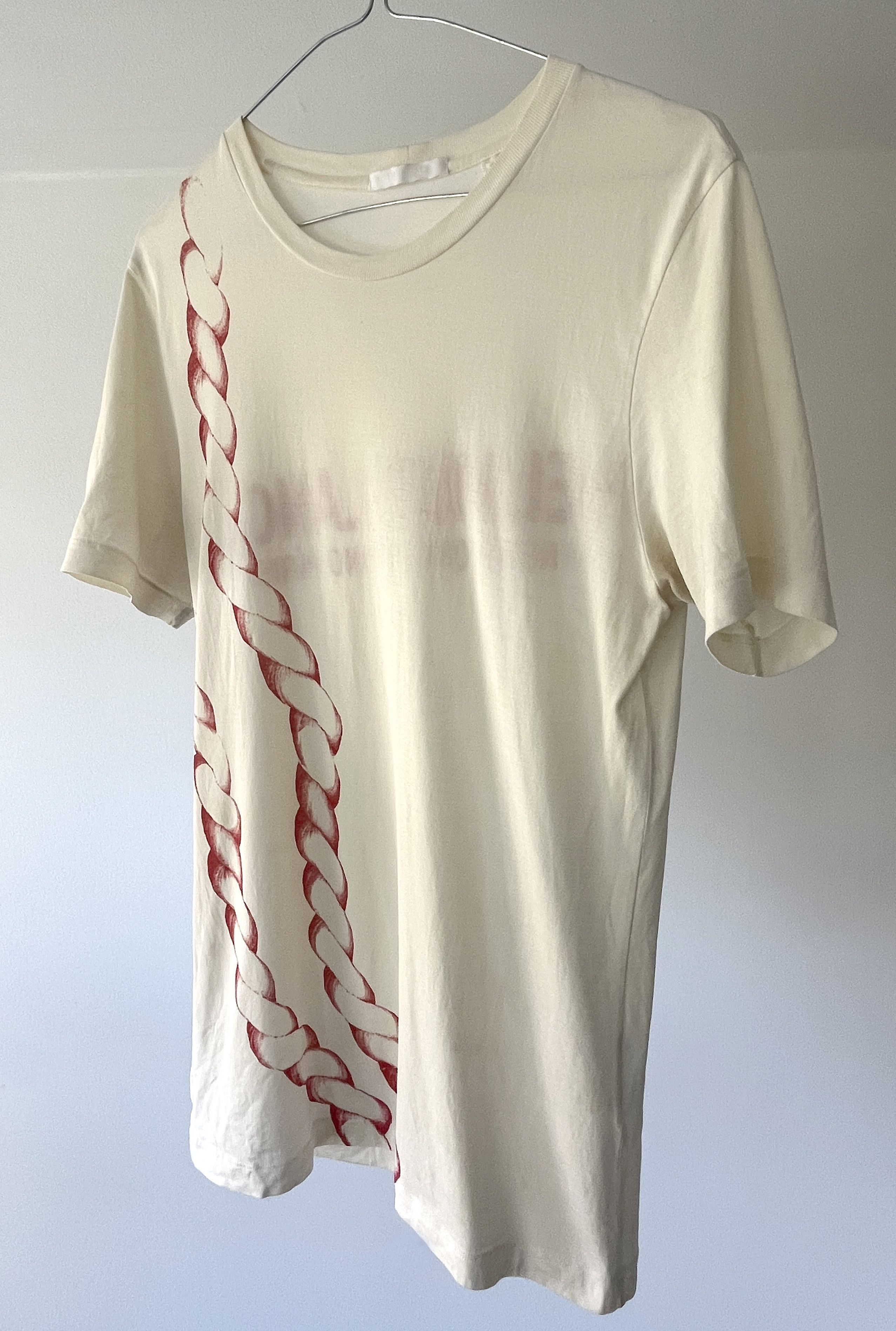 Helmut Lang ARCHIVE - Helmut Lang 2004 backstage rope tee Size US S / EU 44-46 / 1 - 1 Thumbnail