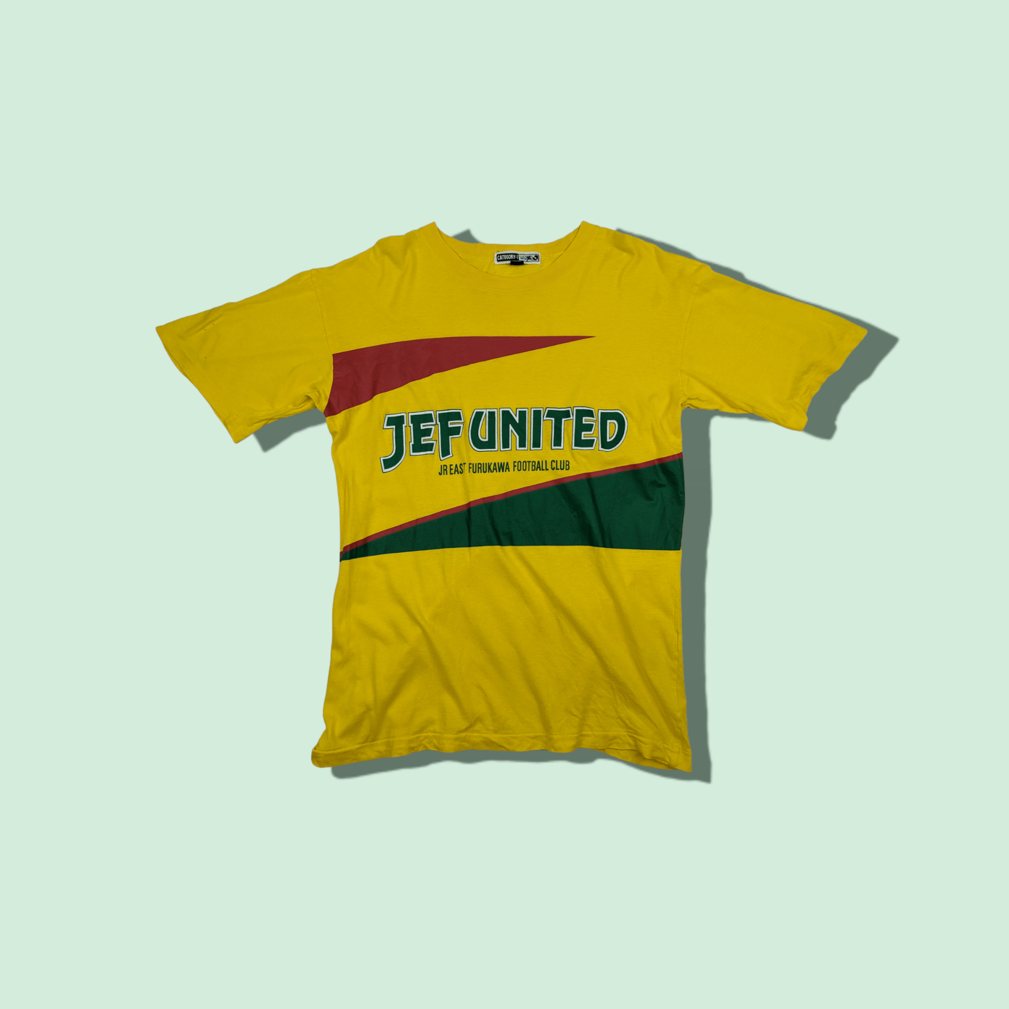 Vintage 90's J-LEAGUE JEF United Chiba Tee Single Stitches