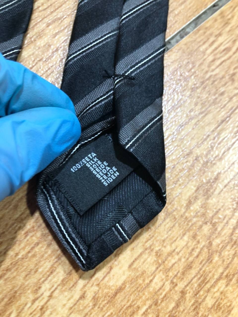 Dolce & Gabbana Dolce & Gabbana D&G 100% Silk Neck Striped Tie Size ONE SIZE - 4 Thumbnail