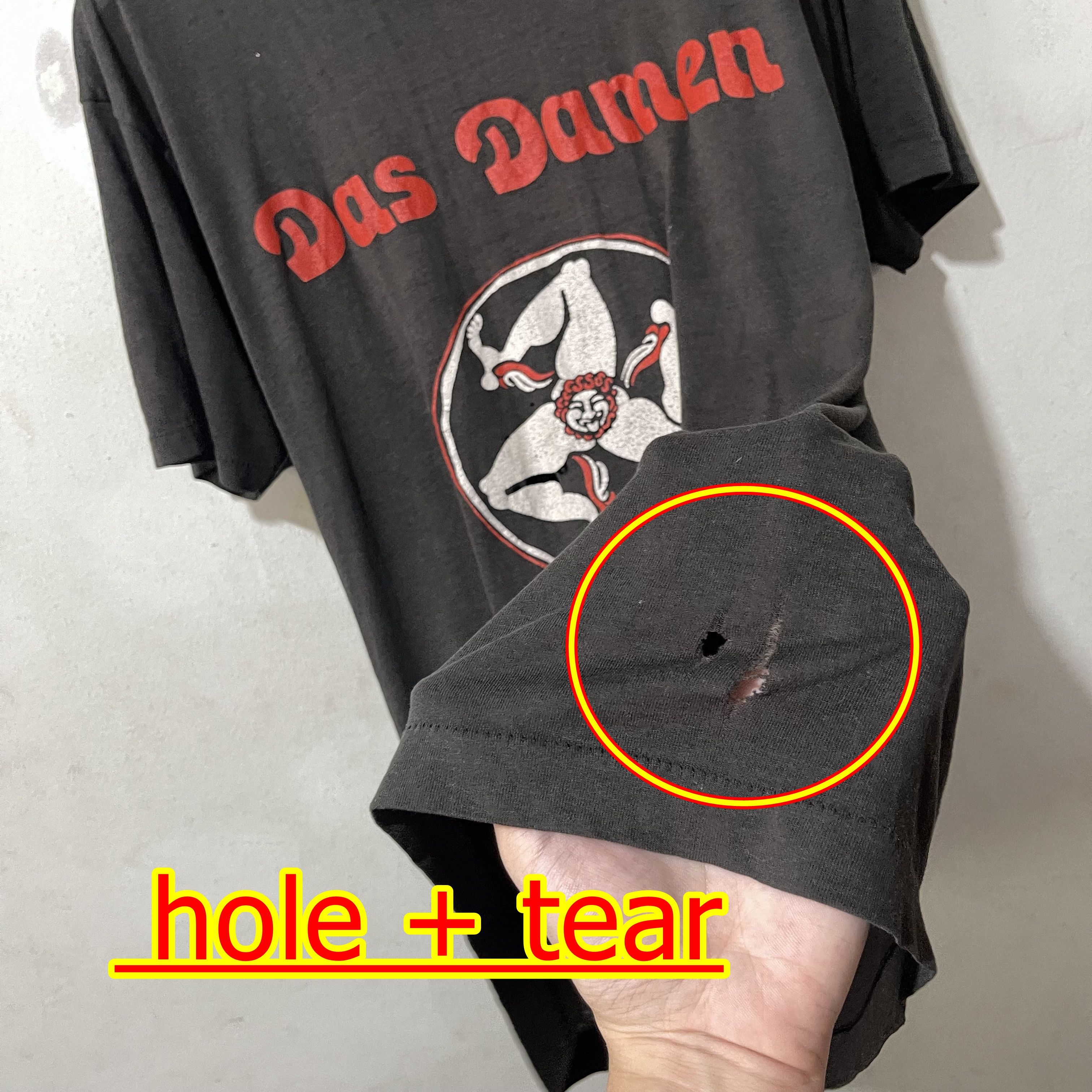 Vintage Vintage 1988 Das Damen Triskaidekaphobe Shirt Size US S / EU 44-46 / 1 - 8 Thumbnail