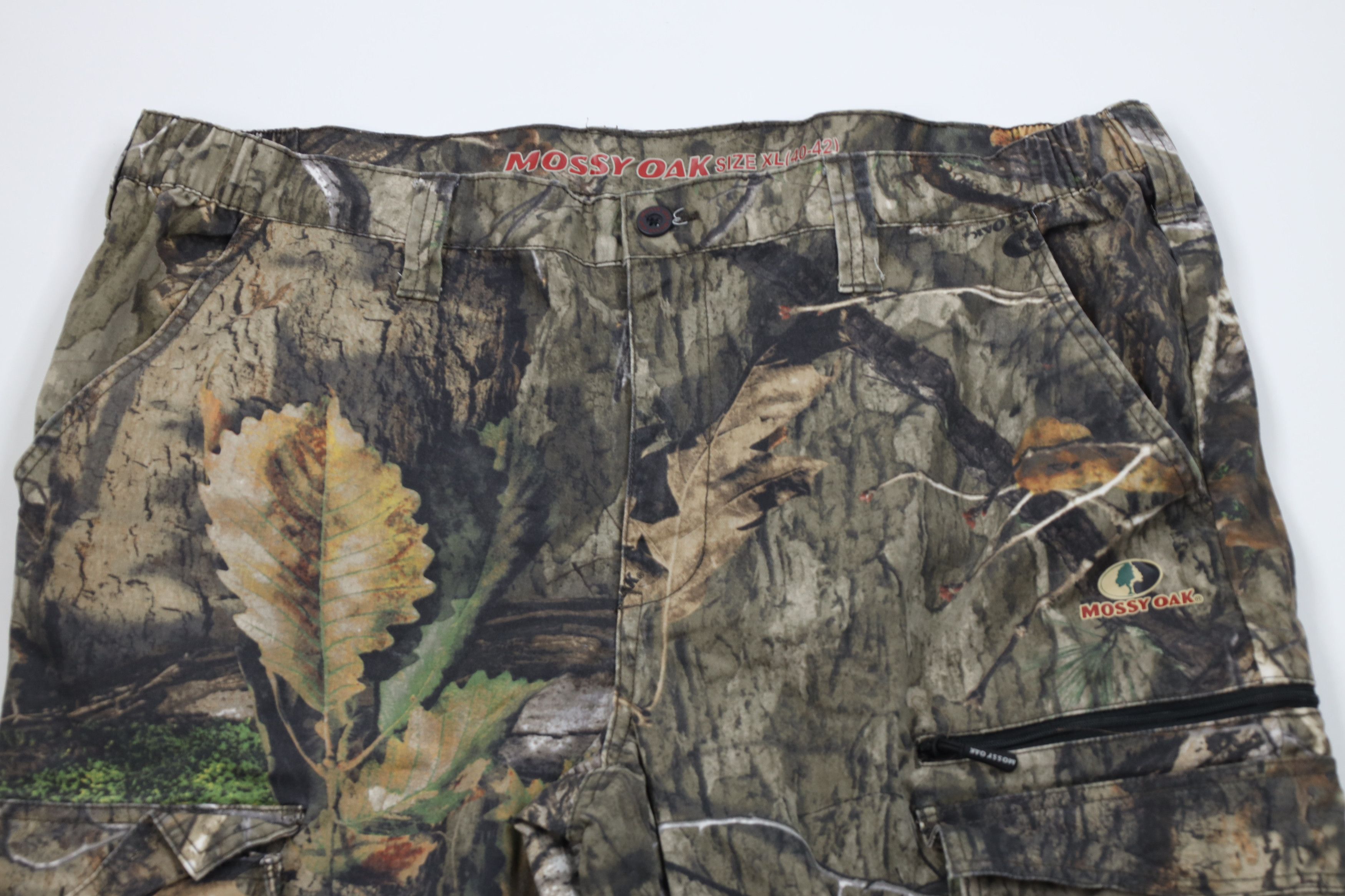 Vintage Vintage Mossy Oak Camouflage Baggy Wide Leg Cargo Pants Size US 38 / EU 54 - 2 Thumbnail