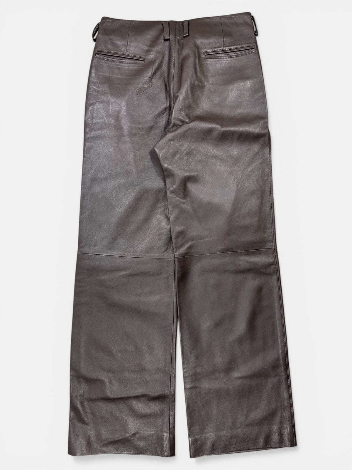 Raf Simons Raf Simons - 1998 Unreleased Leather Pants Size US 36 / EU 52 - 2 Thumbnail