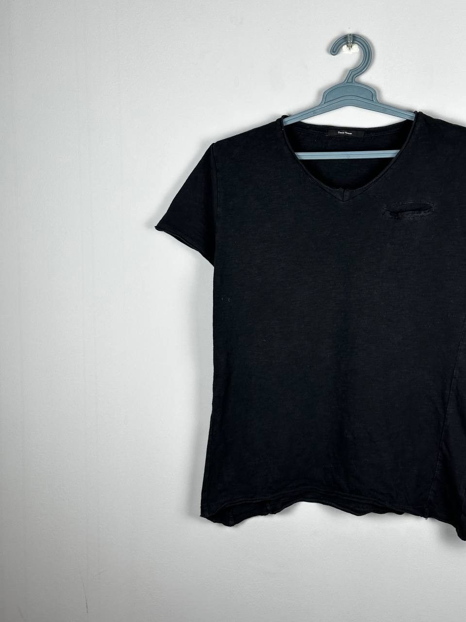 DAVID NAMAN Avant Garde David Naman Opium Asymmetrical T Shirt Size US L / EU 52-54 / 3 - 2 Thumbnail