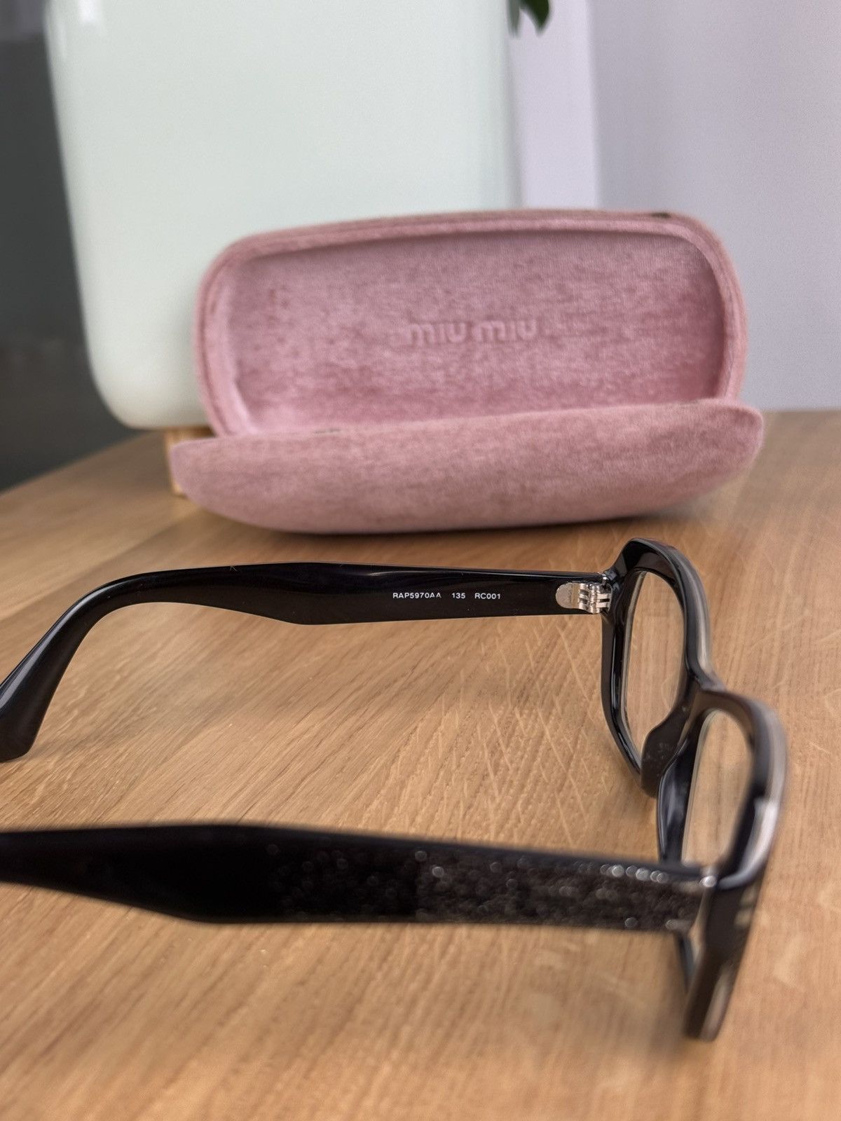 Miu Miu × Prada Lens Logo Miu Miu Glasses Size ONE SIZE - 7 Thumbnail