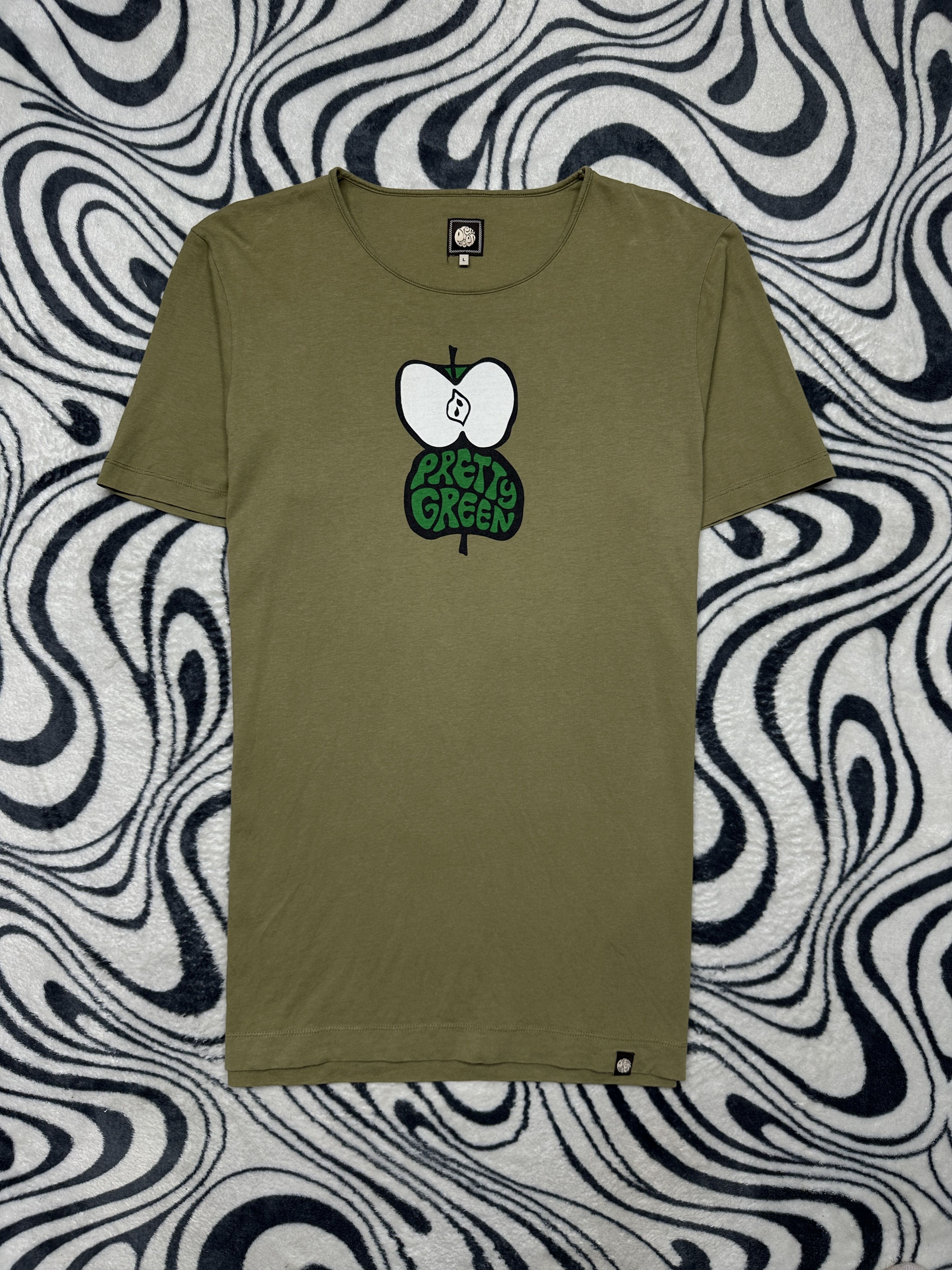 Pretty Green Pretty Green Big Logo Mens T-Shirt Tee Size US L / EU 52-54 / 3 - 1 Thumbnail
