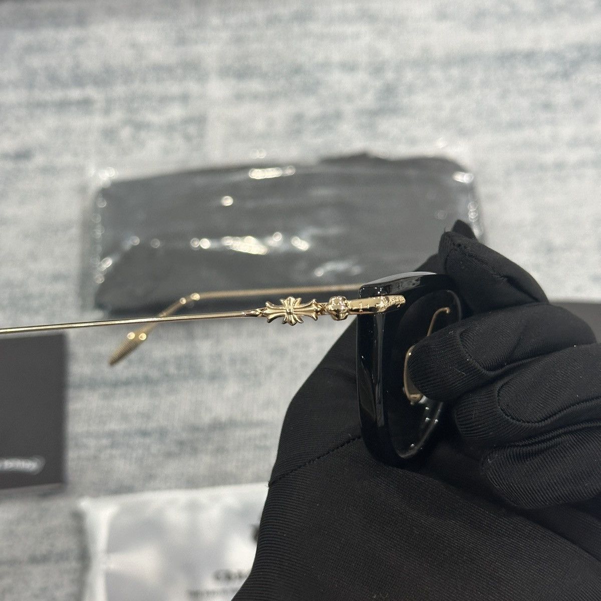 Chrome Hearts CHROME HEARTS NEW LOVER EYEGLASSES Size ONE SIZE - 4 Thumbnail