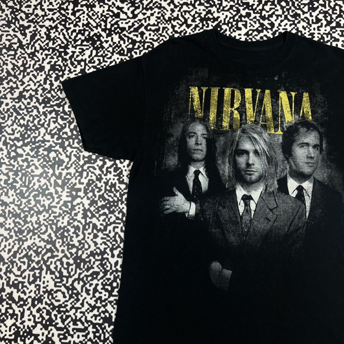 Band Tees Vintage Y2K Nirvana Kurt Cobain Band Rock T-shirt 90s Style Size US M / EU 48-50 / 2 - 6 Thumbnail
