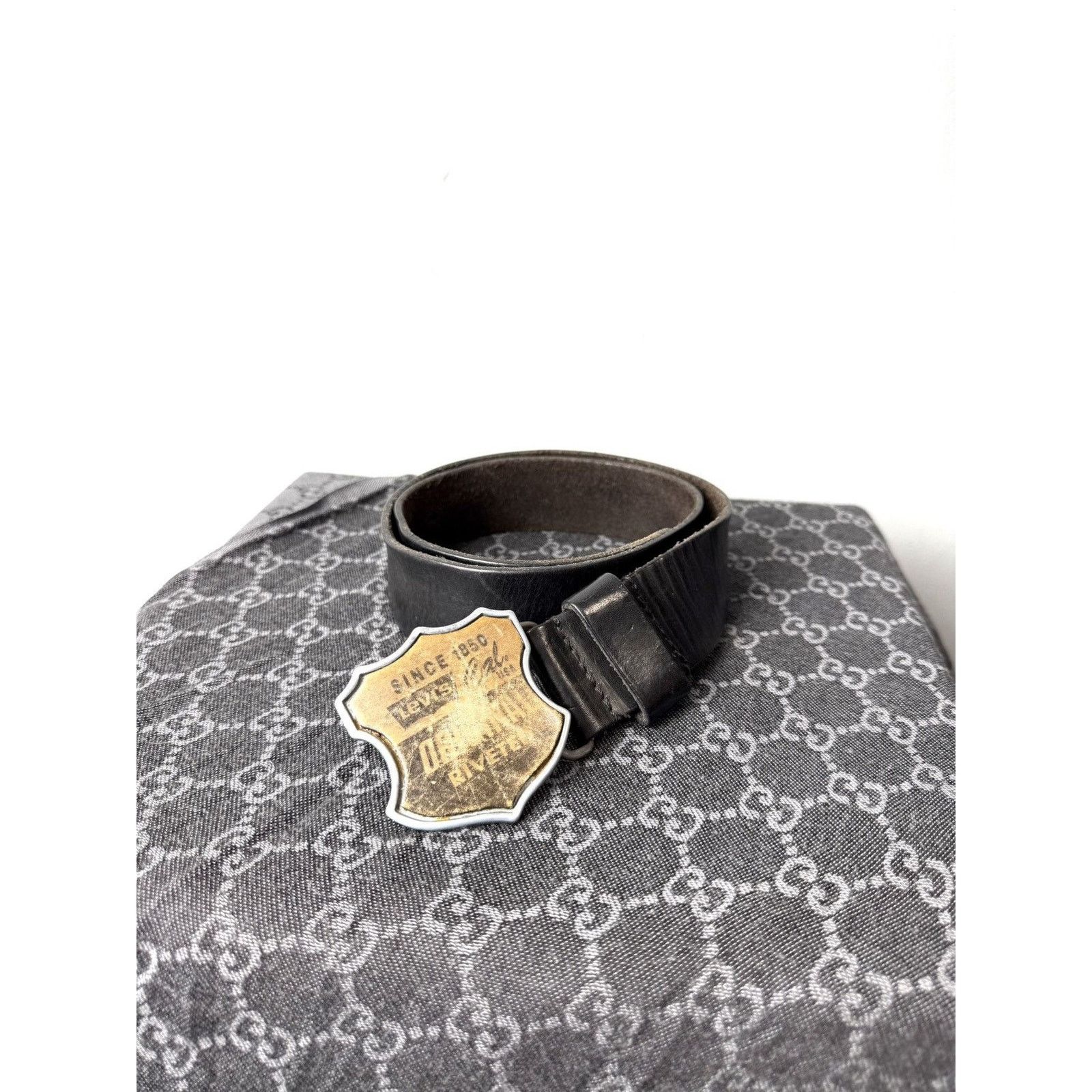 Levi's Vintage Levi’s Leather Belt American Vintage Size ONE SIZE - 1 Thumbnail