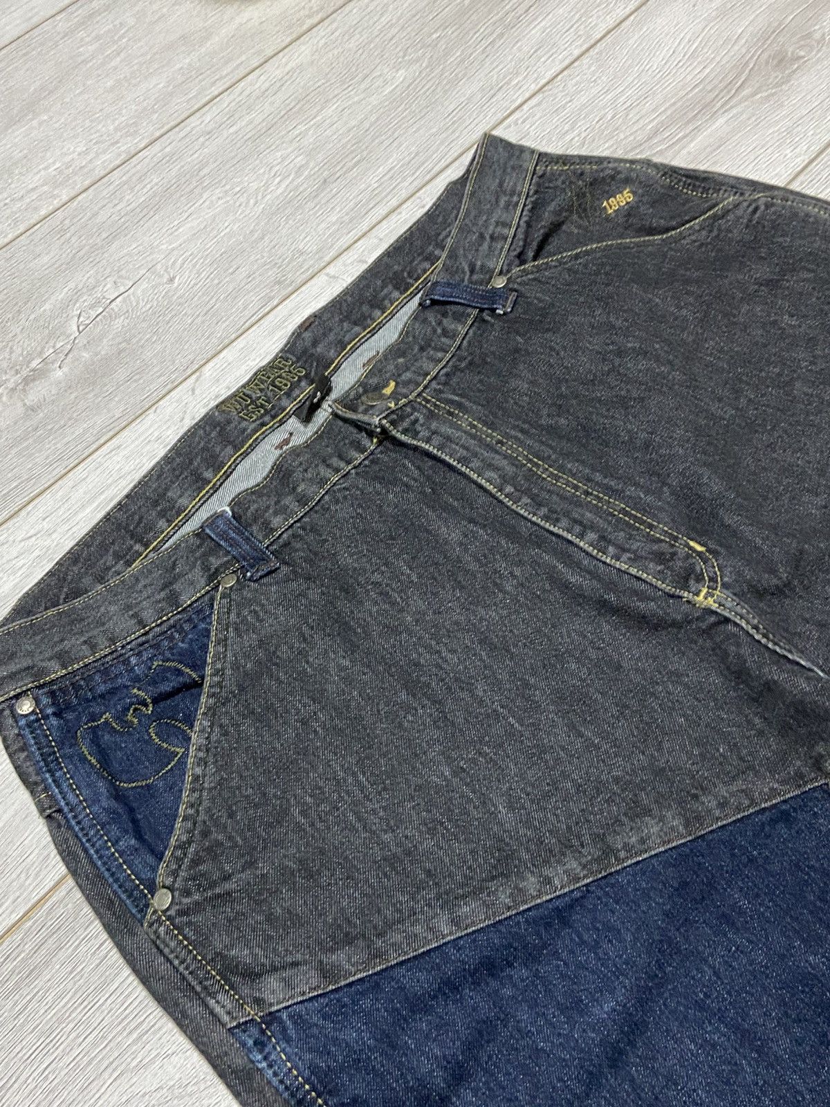 Wu-Tang Clan Wu tang clan RARE vintage big logo jeans rap skate Size US 40 / EU 56 - 7 Thumbnail