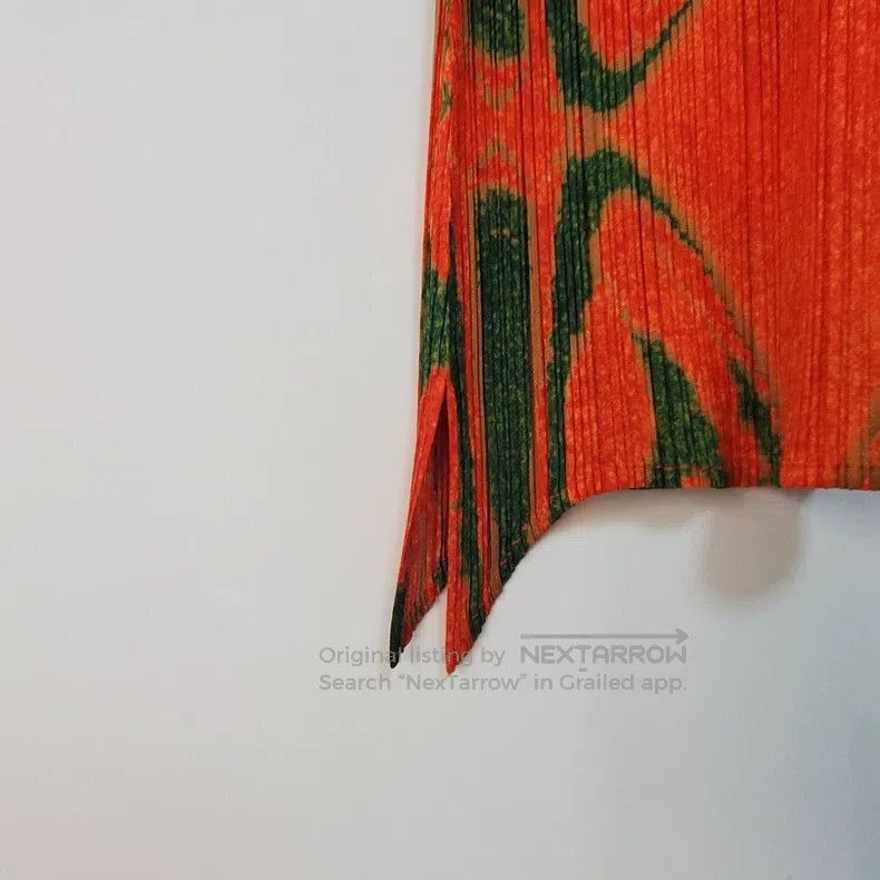 Issey Miyake Issey Miyake Orange Dress Size M / US 6-8 / IT 42-44 - 6 Thumbnail