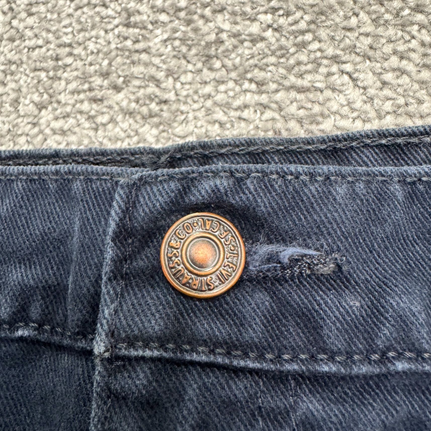 Levi's VINTAGE Levi's Jeans Men 42 Relaxed Fit 90s Y2K Straight Twill Blue Rocker Streetwear Size US 42 / EU 58 - 5 Thumbnail