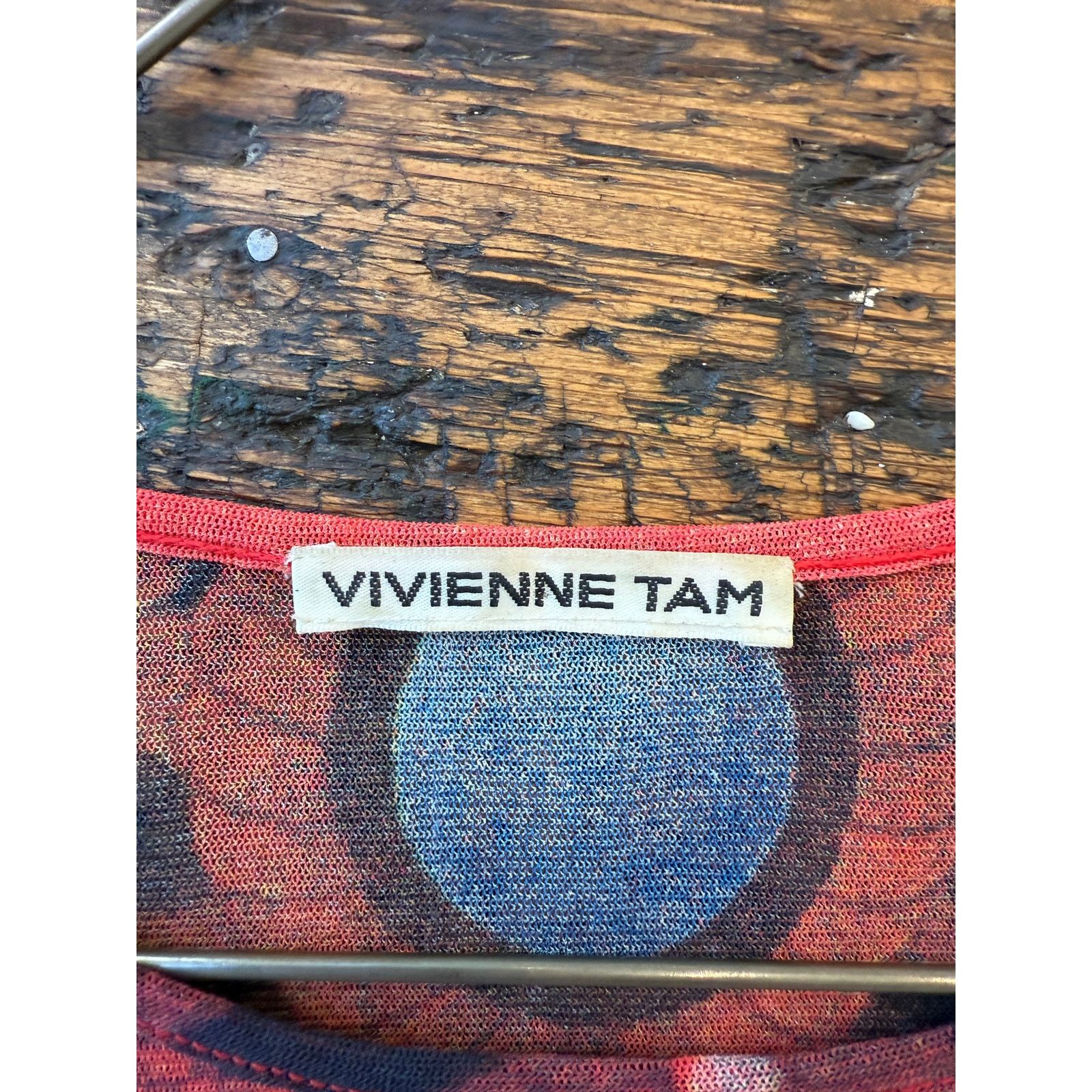 Vivienne Tam Vintage Vivienne Tam Buddha Mesh Top Size XS / US 0-2 / IT 36-38 - 3 Thumbnail