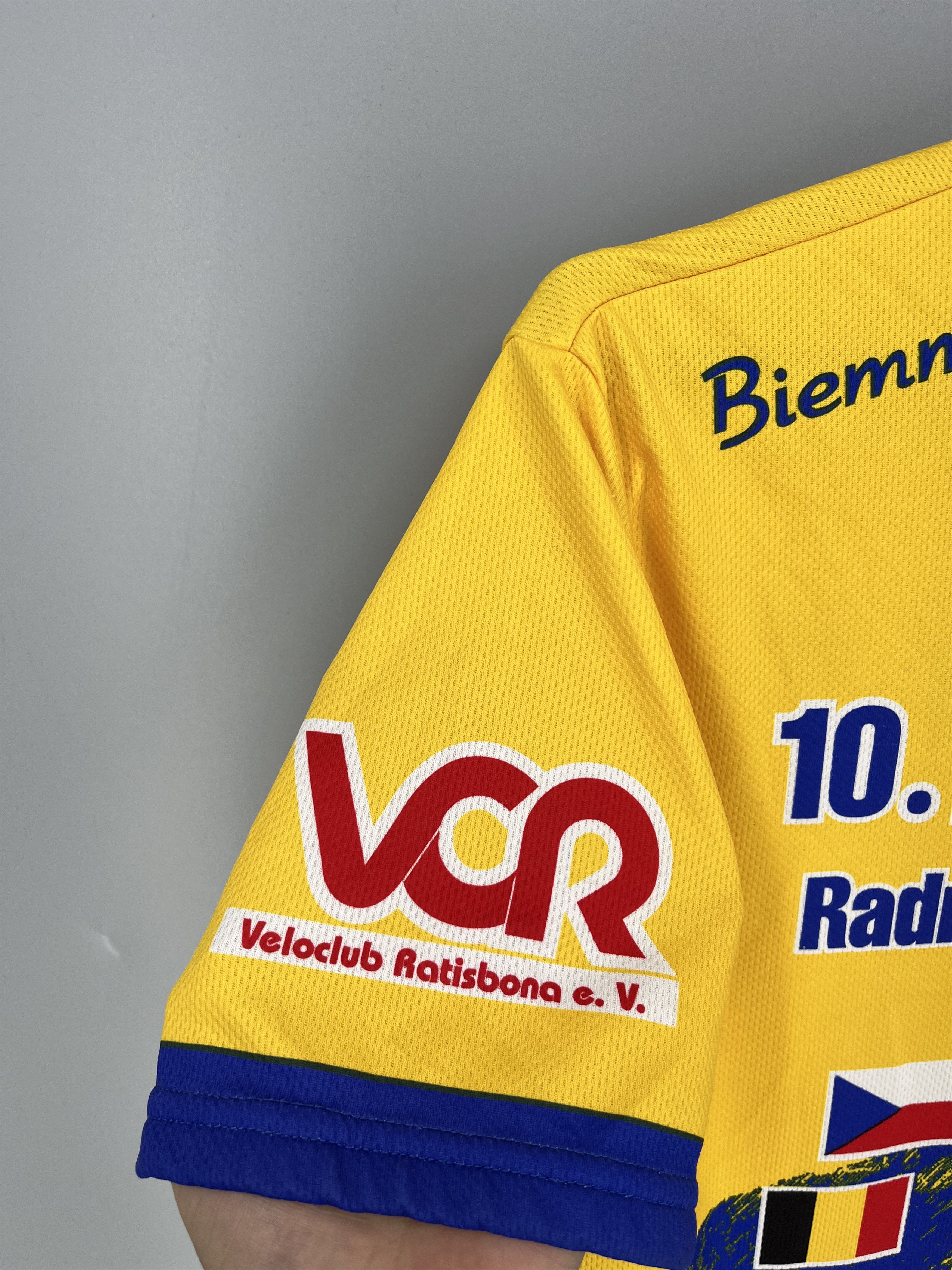 Vintage Vintage Biemme Europa-Cup 1996 Cycling Jersey Shirt Italy Size US XXL / EU 58 / 5 - 8 Thumbnail