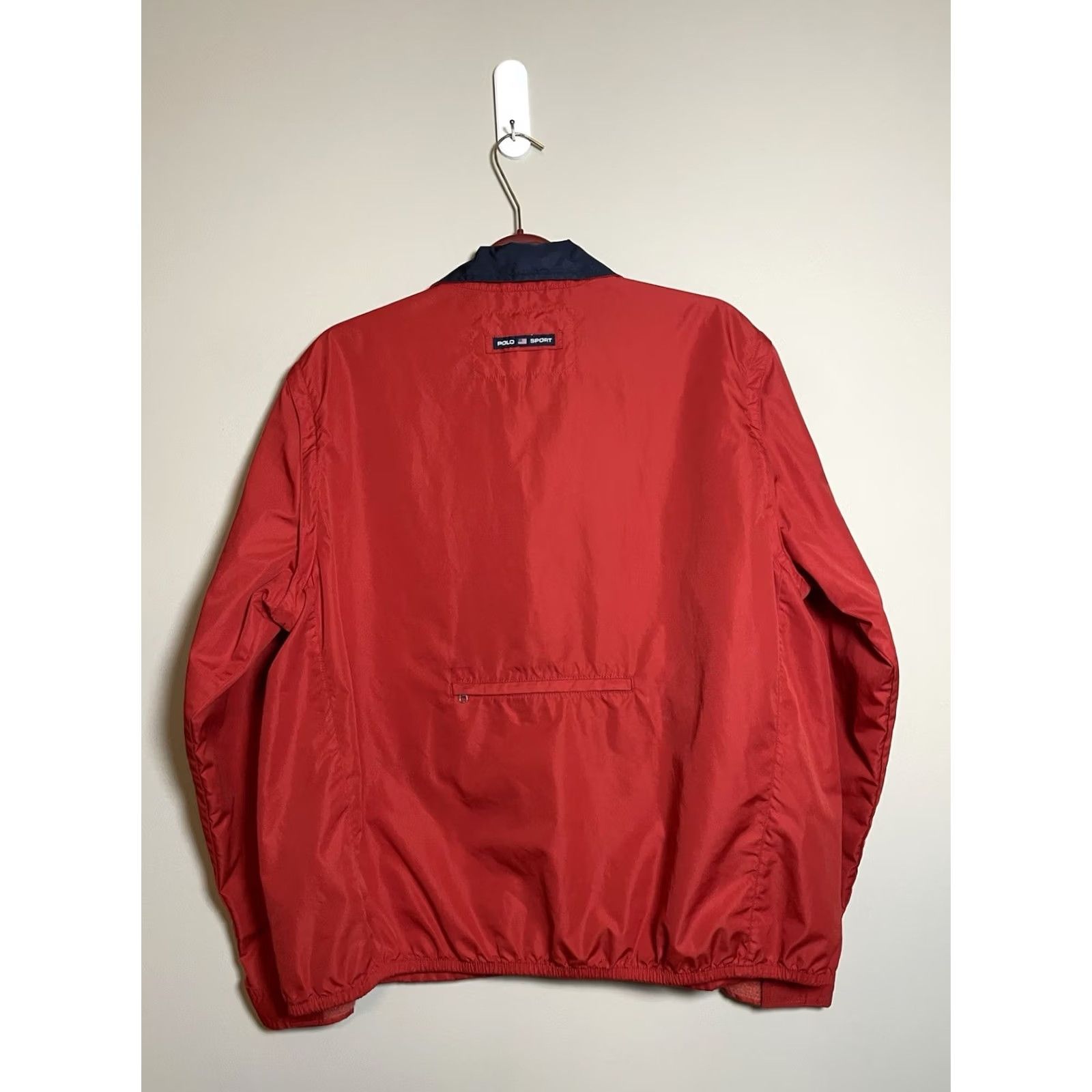 Vintage VINTAGE Polo Sport Jacket Mens L Red 90s Convertible Windbreaker Vest E558 Size US L / EU 52-54 / 3 - 5 Thumbnail
