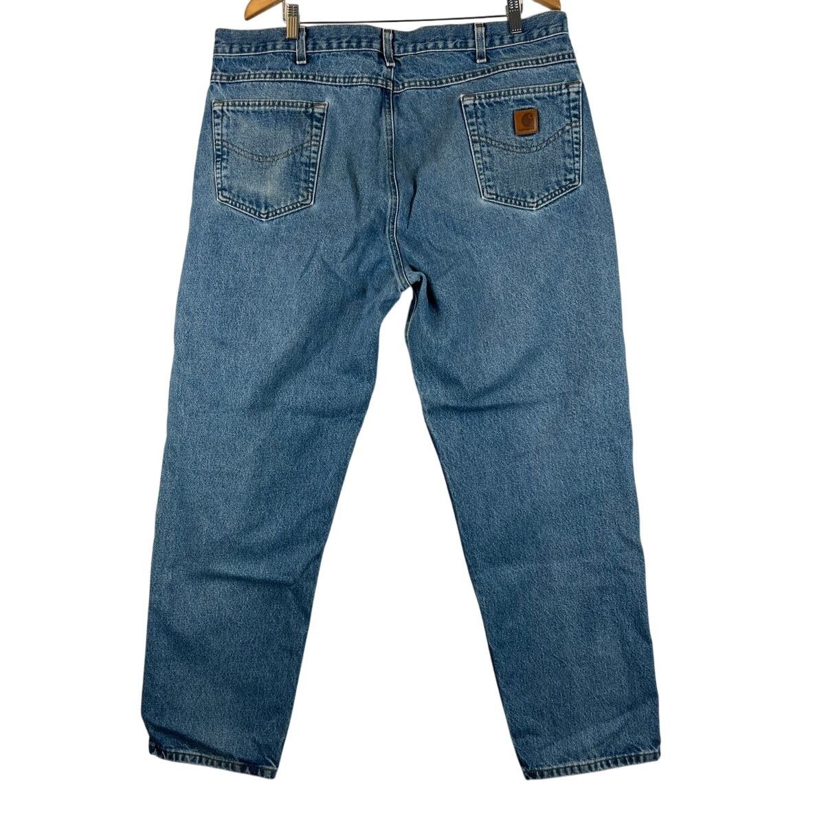 Carhartt Carhartt Jeans Mens 42x32 Blue Relaxed Straight Denim Pants Size US 42 / EU 58 - 1 Thumbnail