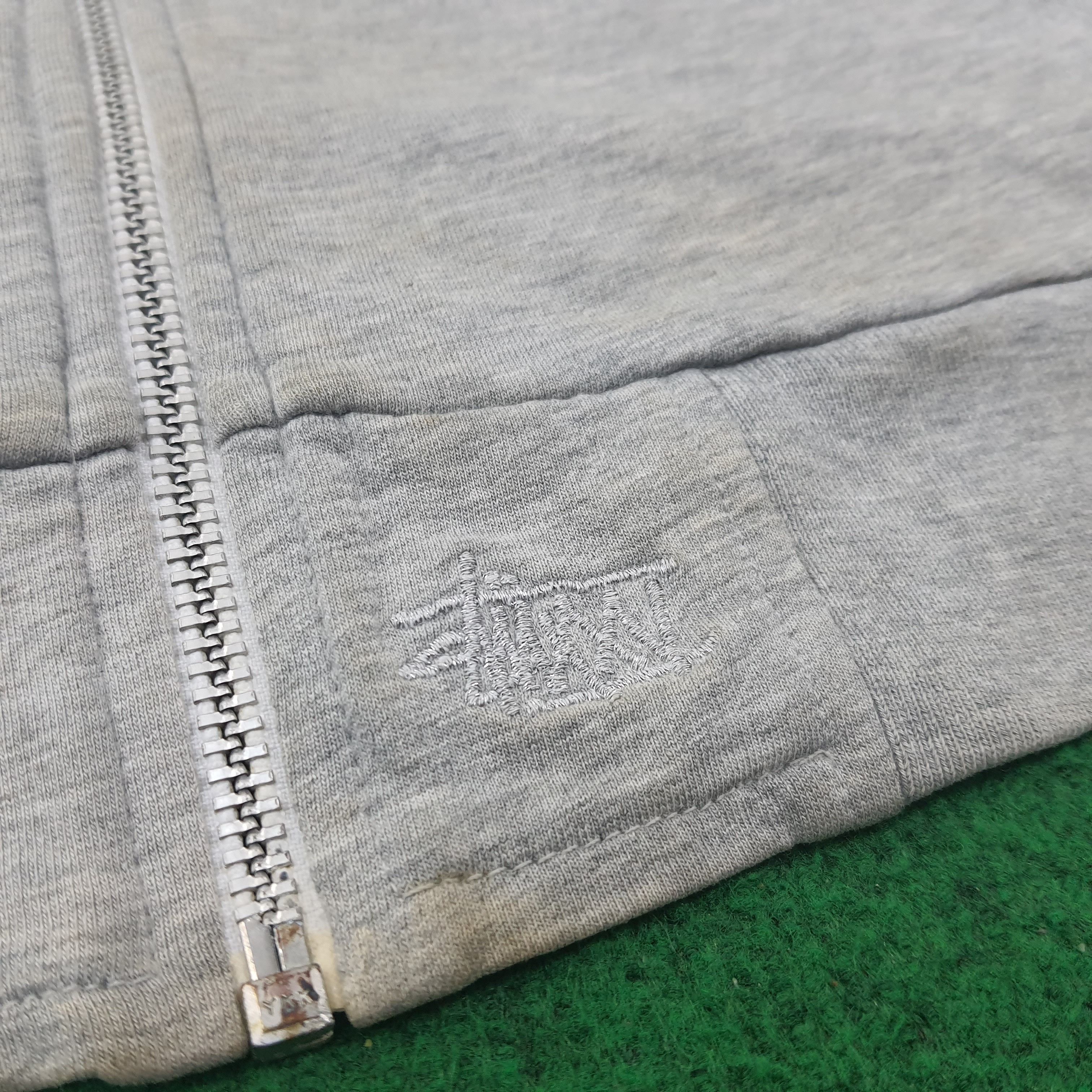 Stussy × Vintage Vintage Stussy Authentic Signature Logo Zipper Hoodie Size US M / EU 48-50 / 2 - 10 Thumbnail