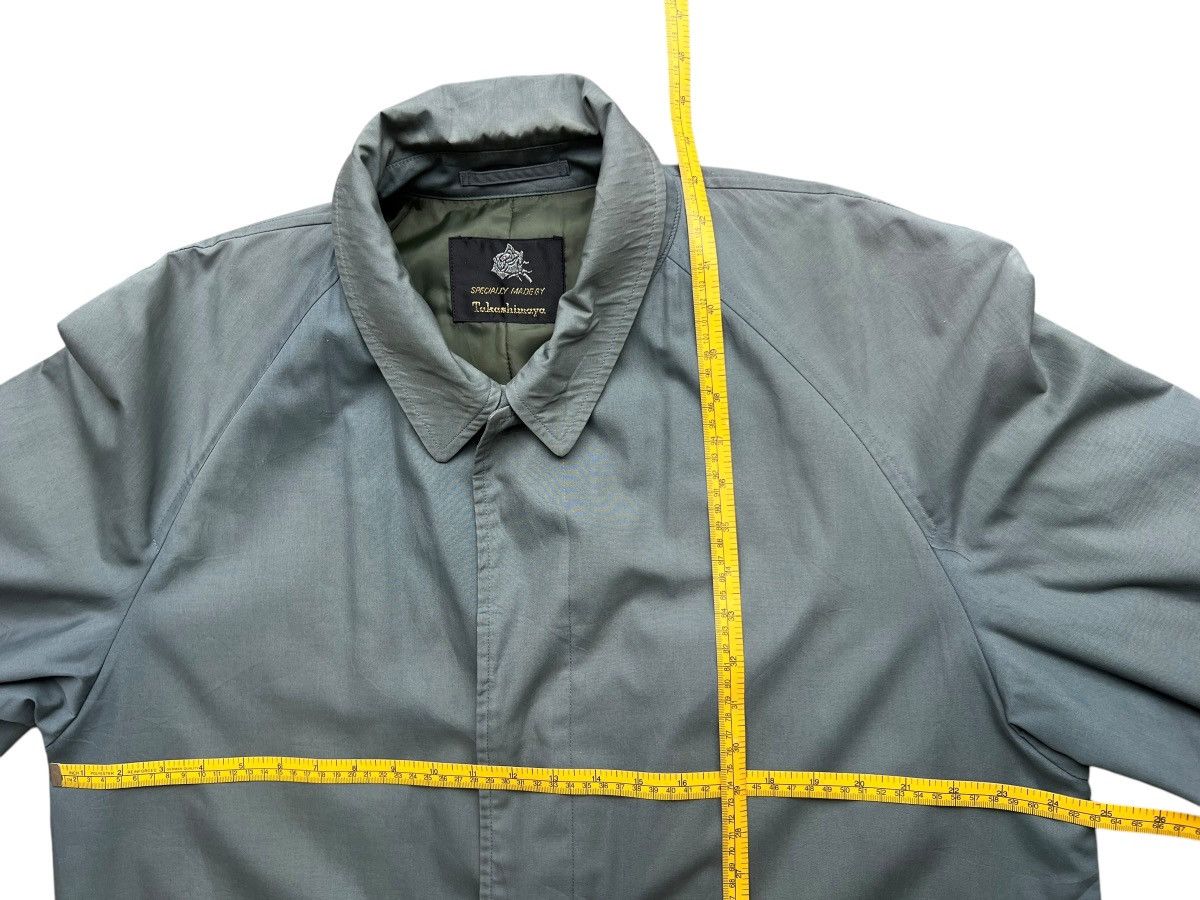 Japanese Brand Takashiyama Blue Trench Coat Size US L / EU 52-54 / 3 - 13 Thumbnail