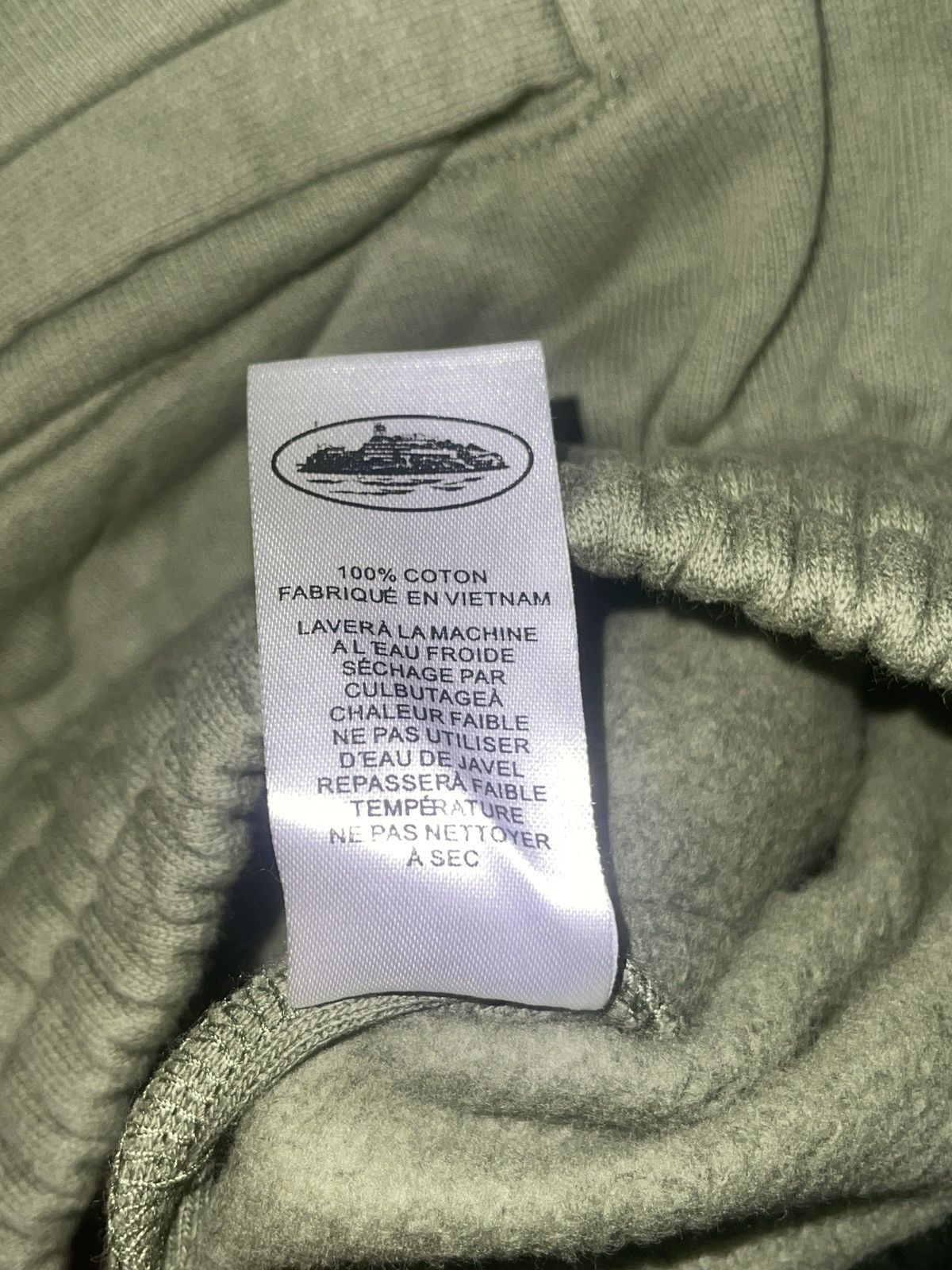 Corteiz CORTEIZ RTW SUPERIOR ROYALE OPEN HEM PANT - OLIVE Size US 32 / EU 48 - 7 Thumbnail