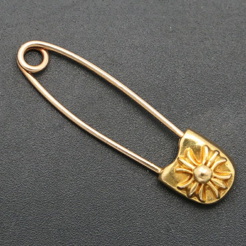 Chrome Hearts Chrome Hearts 22k Safety Pin Size ONE SIZE - 1 Thumbnail