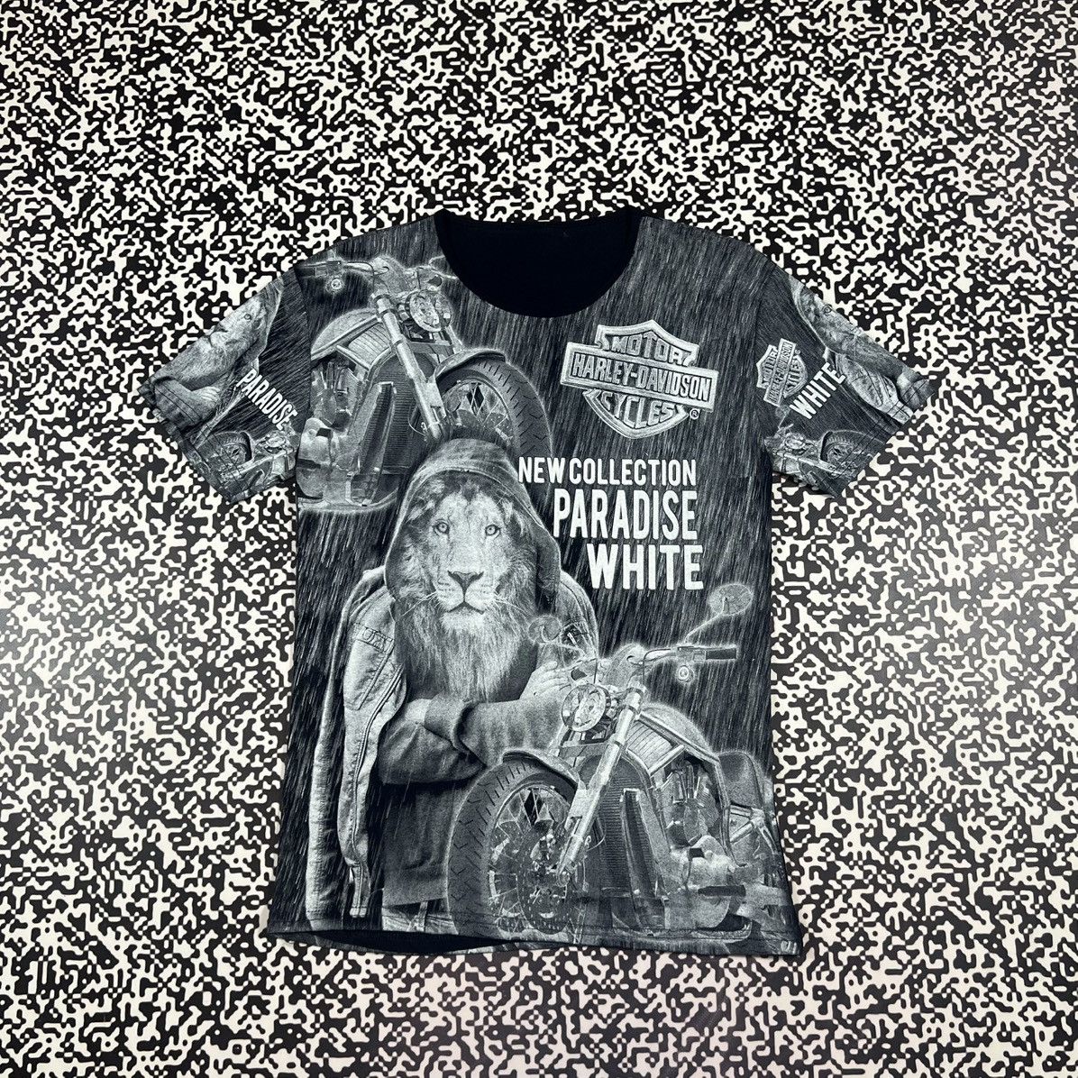 Harley Davidson Vintage Y2K Harley Davidson Over Print Biker Cycles T-shirt Size US M / EU 48-50 / 2 - 1 Thumbnail