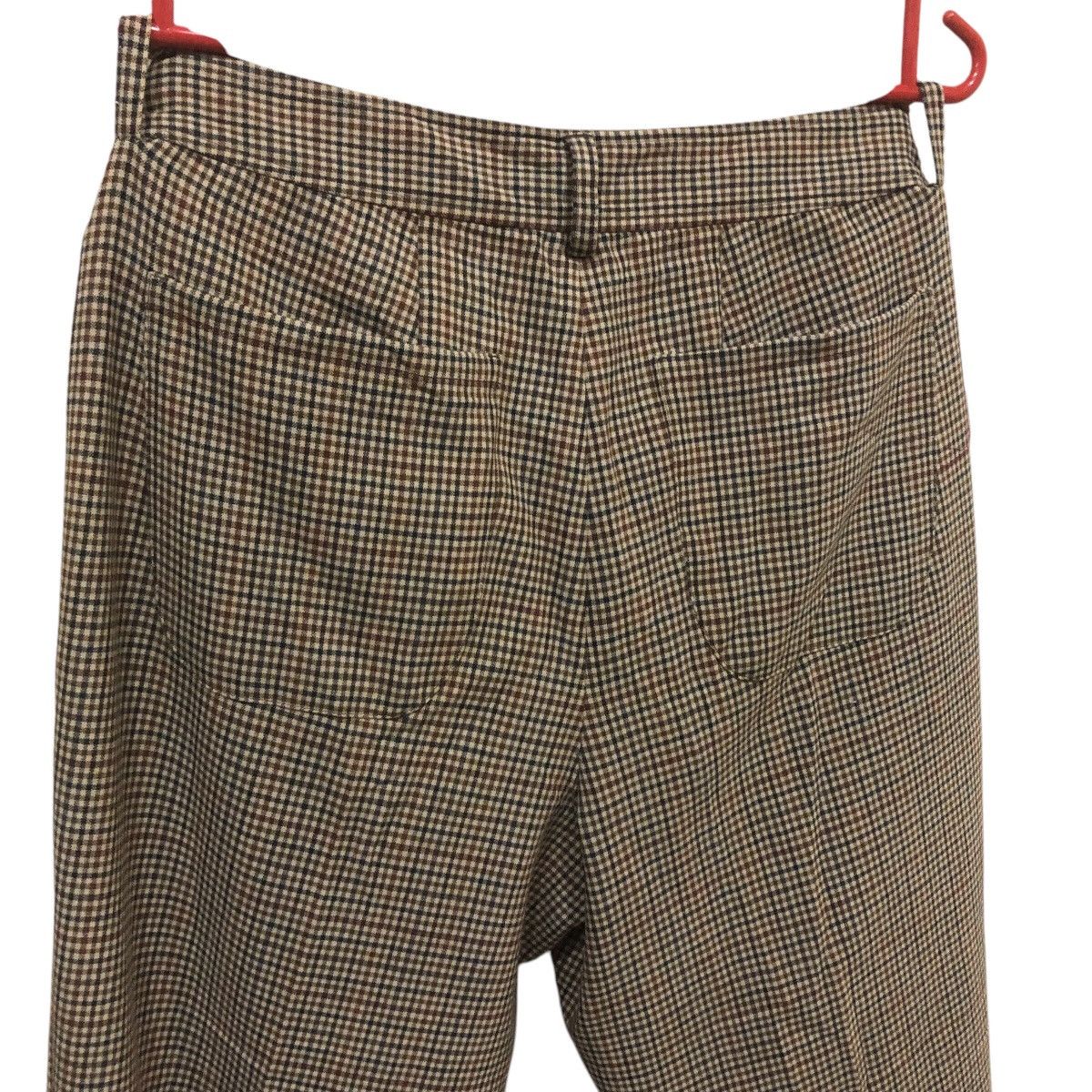 A.P.C. Hazelnut Checkered Flares A.P.C Pants Straight Size 28" / US 6 / IT 42 - 7 Thumbnail
