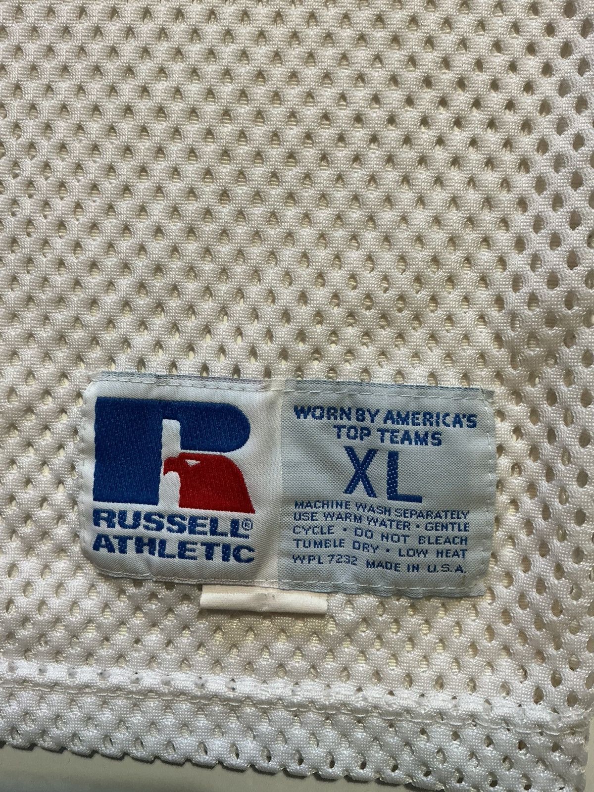 Russell Athletic Vintage 90s Russell Athletic Made In USA Football Jersey Size US XL / EU 56 / 4 - 5 Thumbnail