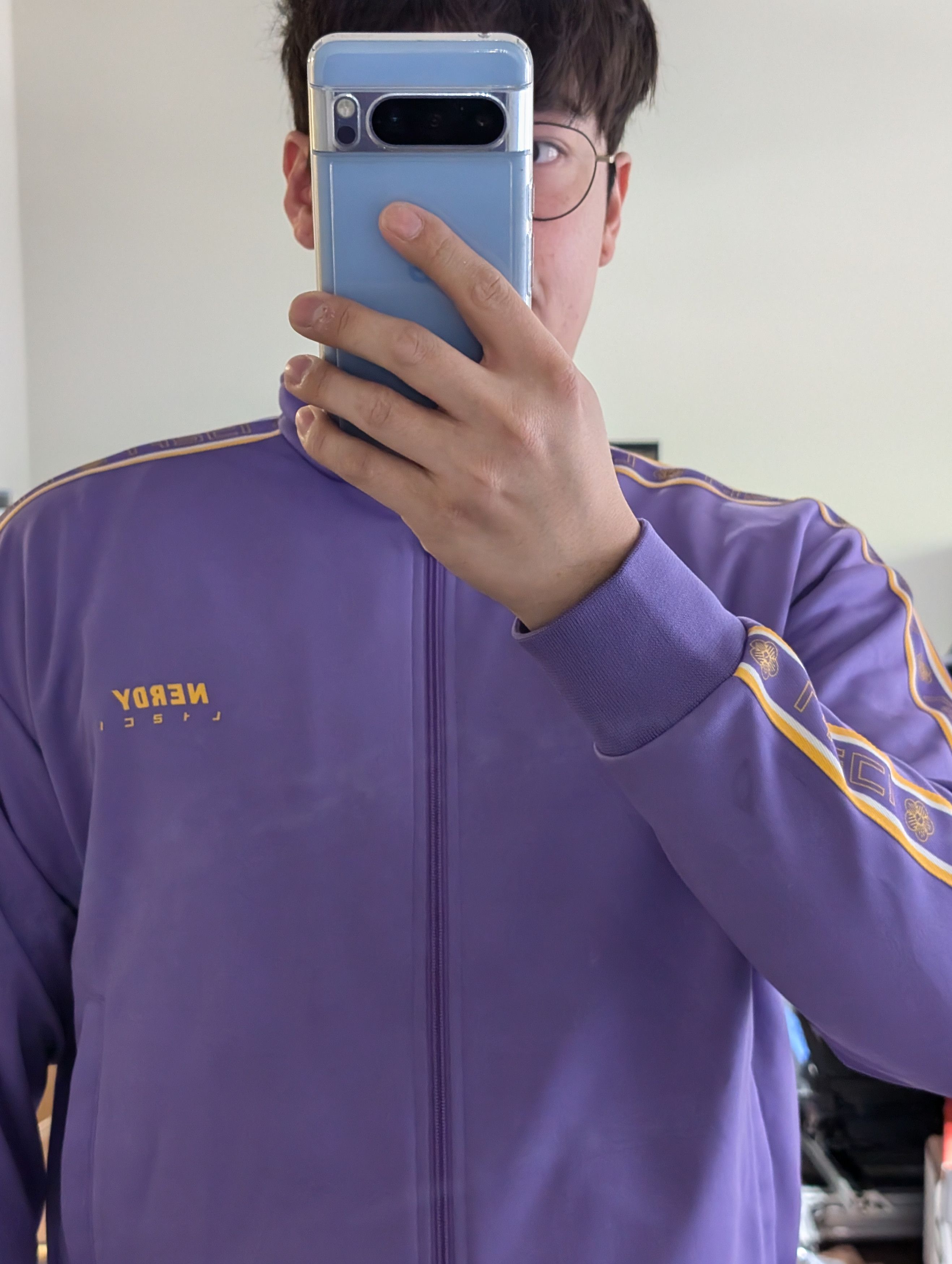 NERDY Nerdy Hangeul Day Track Sweater Size US S / EU 44-46 / 1 - 2 Thumbnail