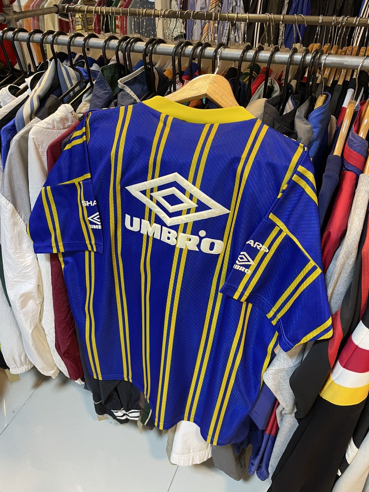 Umbro Vintage 1994 Manchester United Training Kit Size US M / EU 48-50 / 2 - 3 Thumbnail