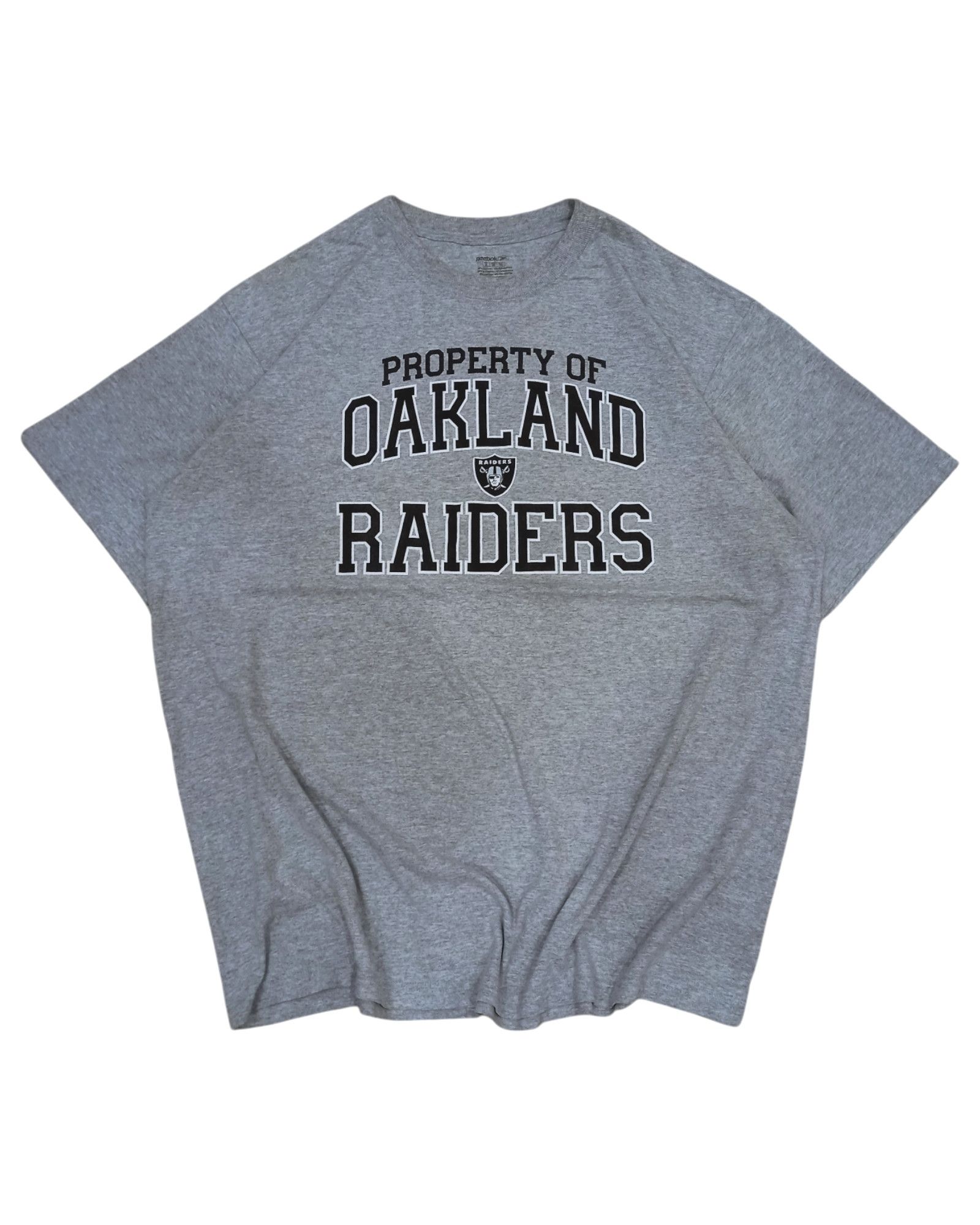 NFL × Reebok Reebok Property Of Oakland Raiders NFL T-shirt Size US XL / EU 56 / 4 - 1 Thumbnail