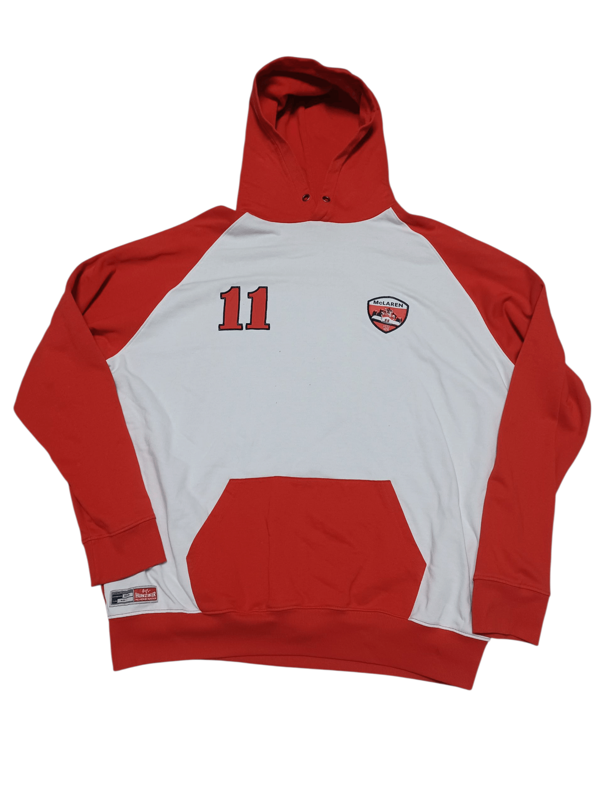 Other MCLAREN BY HUNTZIKER VINTAGE BIGLOGO FORMULA 1 HOODIE XXXL Size US XXL / EU 58 / 5 - 2 Thumbnail