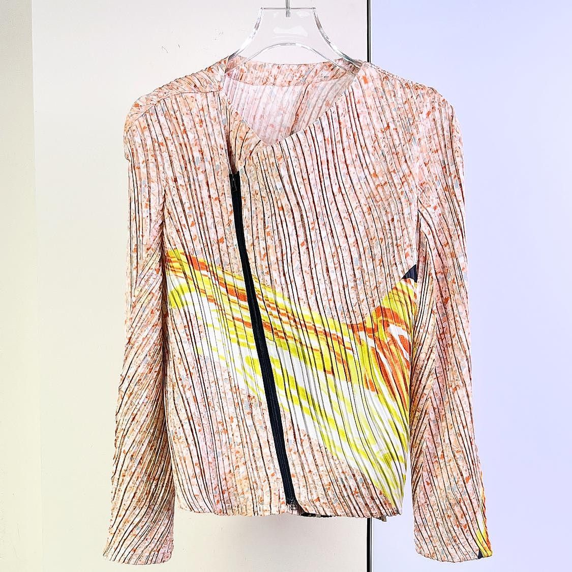 Issey Miyake Issey Miyake Abstract Print Zip-up Top Size 2 Size M / US 6-8 / IT 42-44 - 1 Thumbnail