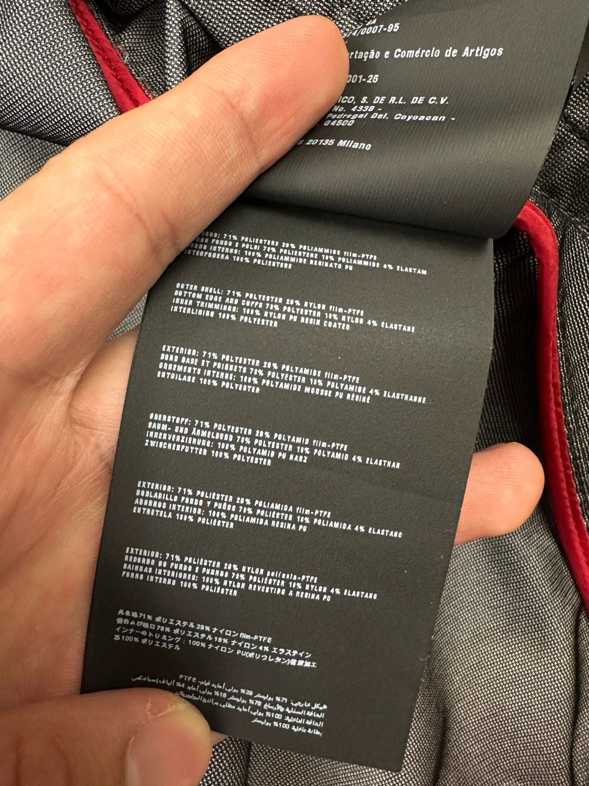 Prada Prada Sport FW2014 Red Nylon Light Bomber Waterproof Jacket Size US XL / EU 56 / 4 - 11 Thumbnail