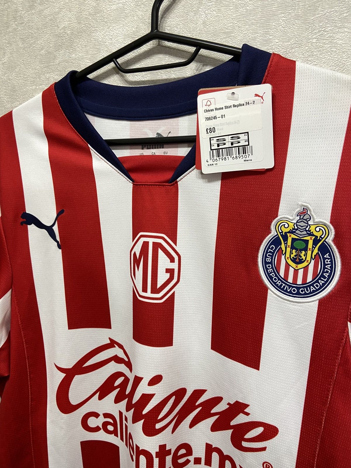 Puma Puma Chivas Guadalajara Home 24-25 Soccer Jersey Size US S / EU 44-46 / 1 - 3 Thumbnail