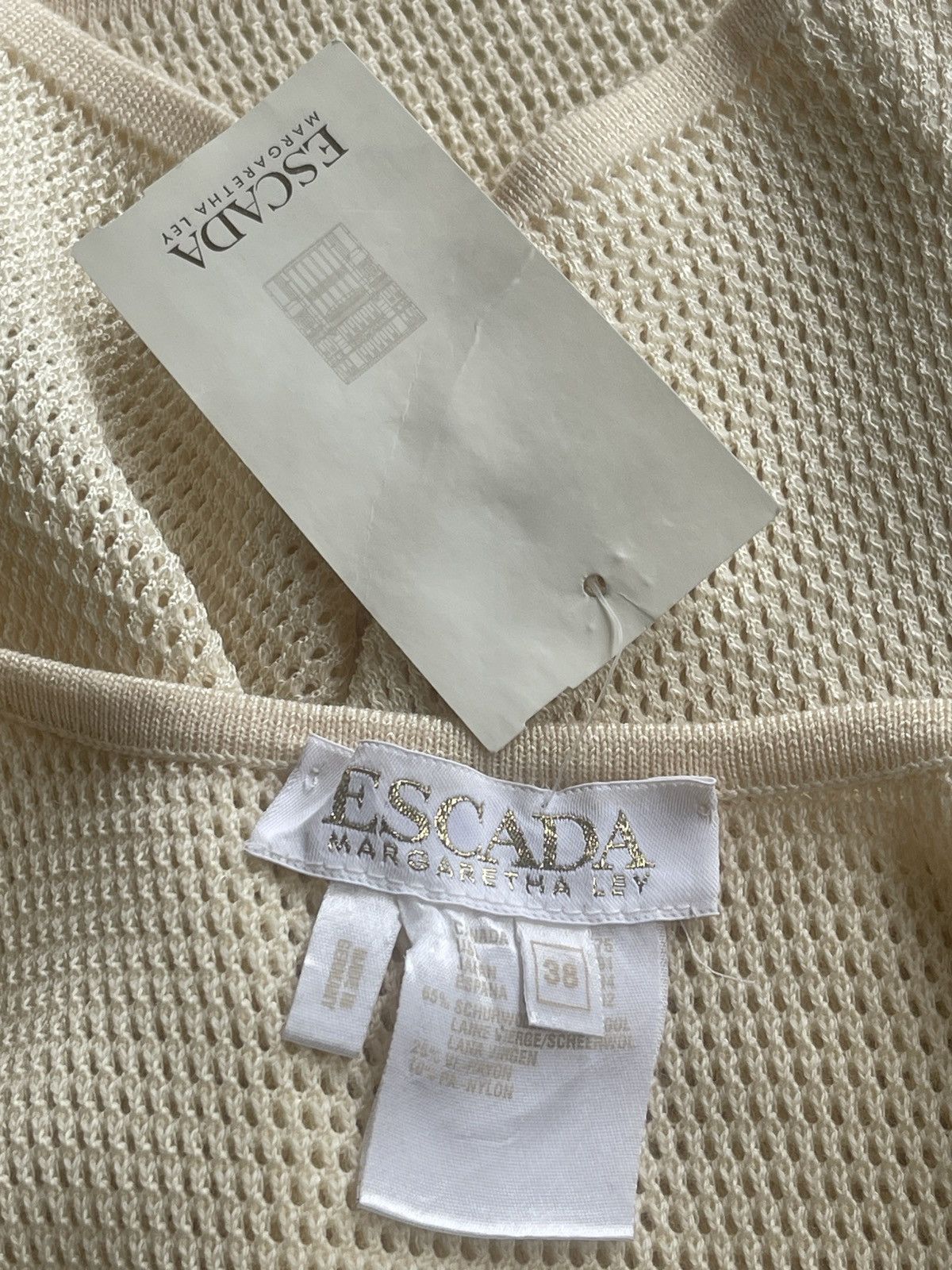 Escada Escada Margaretha Ley Knit Top Body (NEW WITH TAG) Size XS / US 0-2 / IT 36-38 - 4 Thumbnail