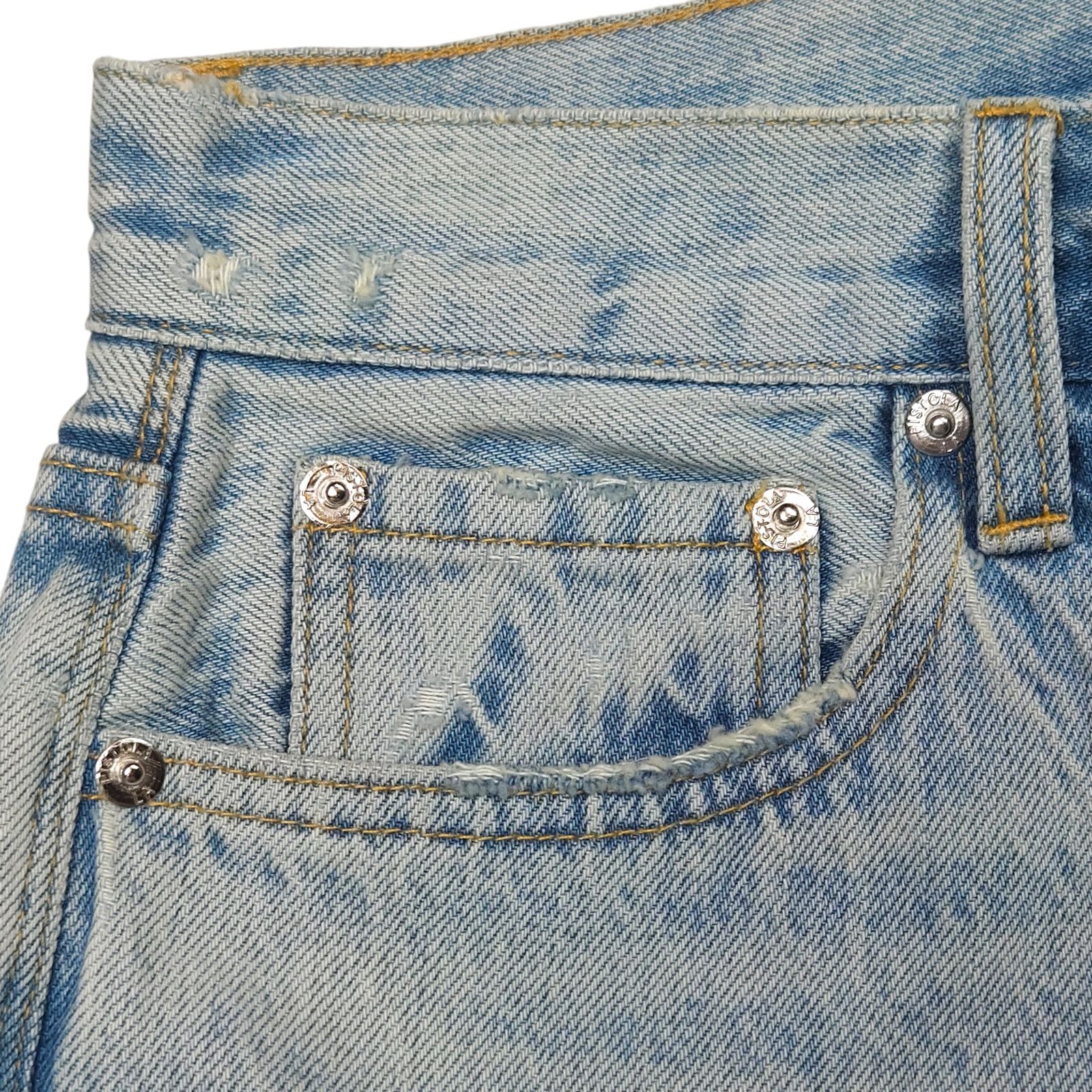 Pistola NWOT Pistola Charlie Button Fly Straight Jeans Sz. 26x27 Size 26" / US 2 / IT 38 - 7 Thumbnail