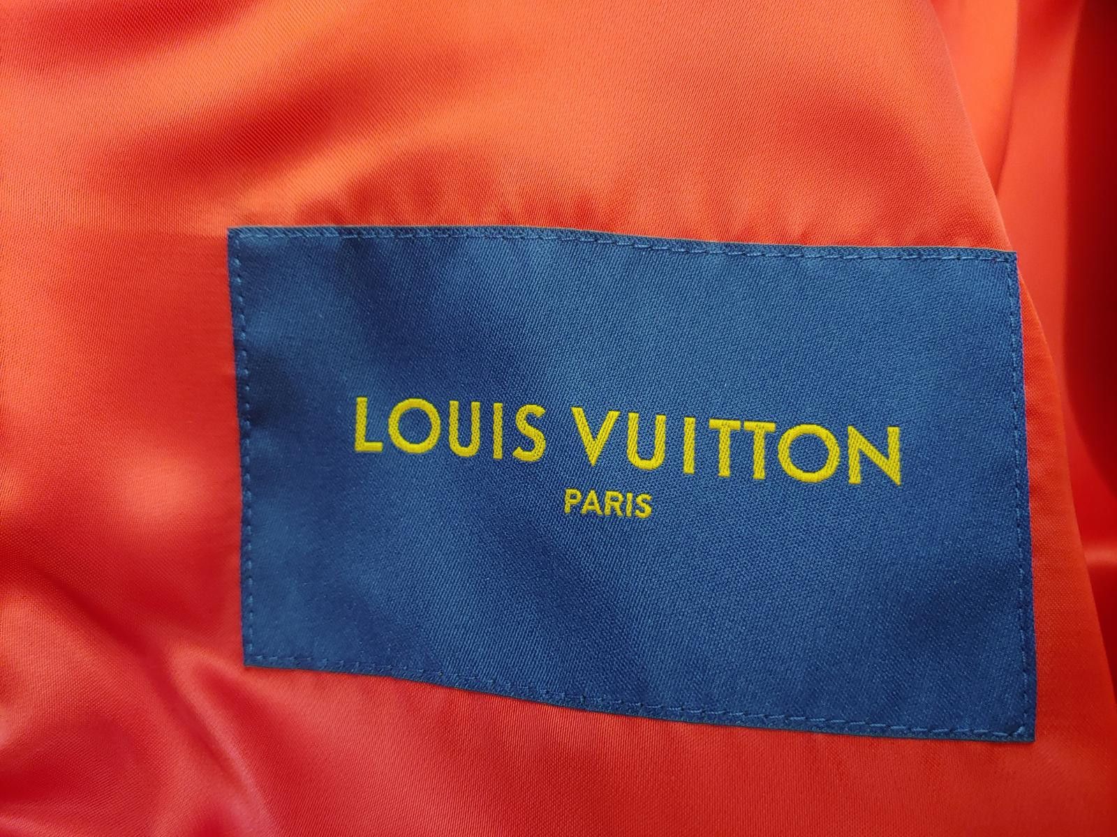 Louis Vuitton Louis Vuitton Mix Leather Varsity Blouson Size ONE SIZE - 11 Thumbnail