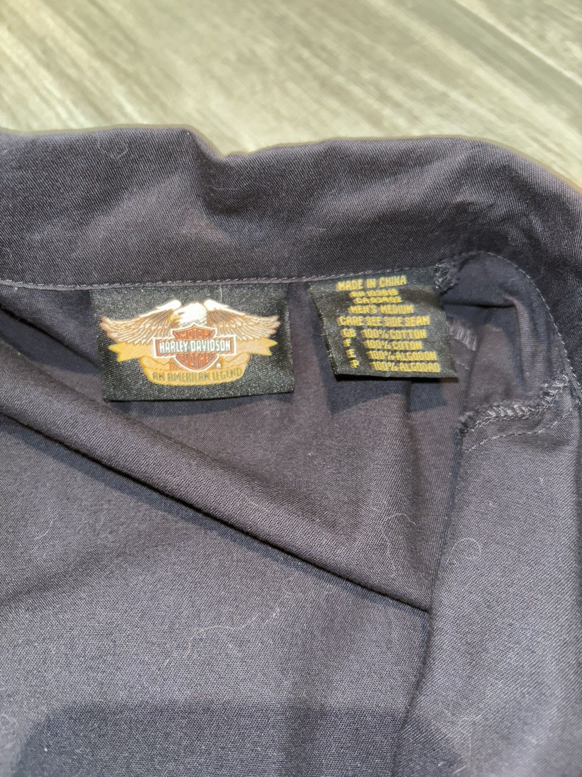 Harley Davidson × Vintage Vintage Harley Davidson Size US L / EU 52-54 / 3 - 3 Thumbnail