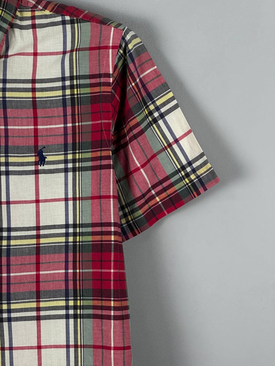 Polo Ralph Lauren Vintage Polo Ralph Lauren Plaid Short Sleeve Shirt Size US M / EU 48-50 / 2 - 5 Thumbnail