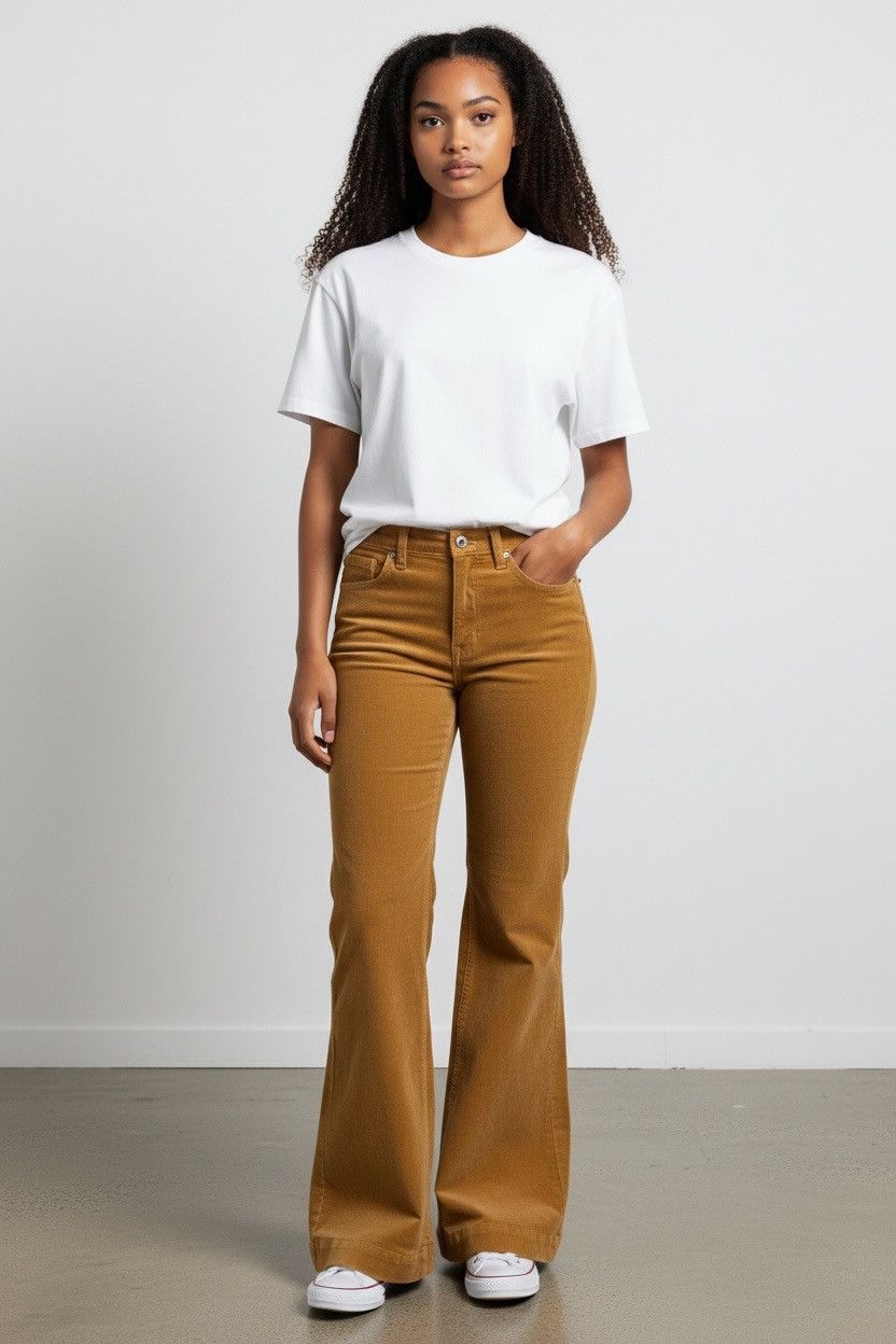Rolla's Rolla’s Flare Cordorey Jeans, Size 6, RRP $159.95 AU Size 24" / US 00 / IT 34 - 4 Thumbnail