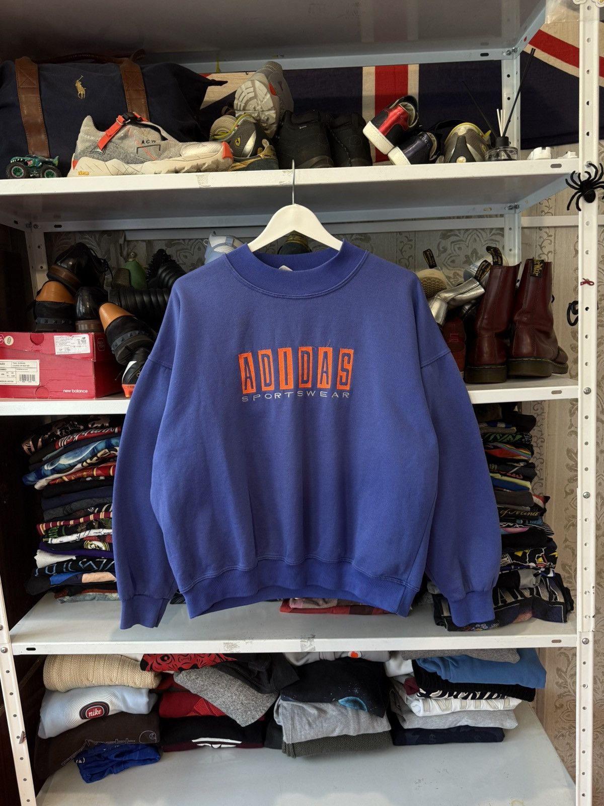 Adidas Vintage Adidas Sweatshirt Y2K 90s Sportswear Size US XL / EU 56 / 4 - 5 Thumbnail