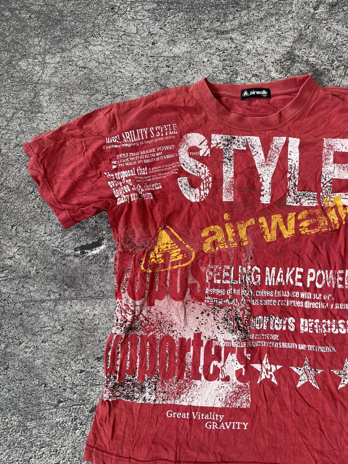 Airwalk Y2K air walk ifsixwasnine poem tshirt Size US M / EU 48-50 / 2 - 4 Thumbnail