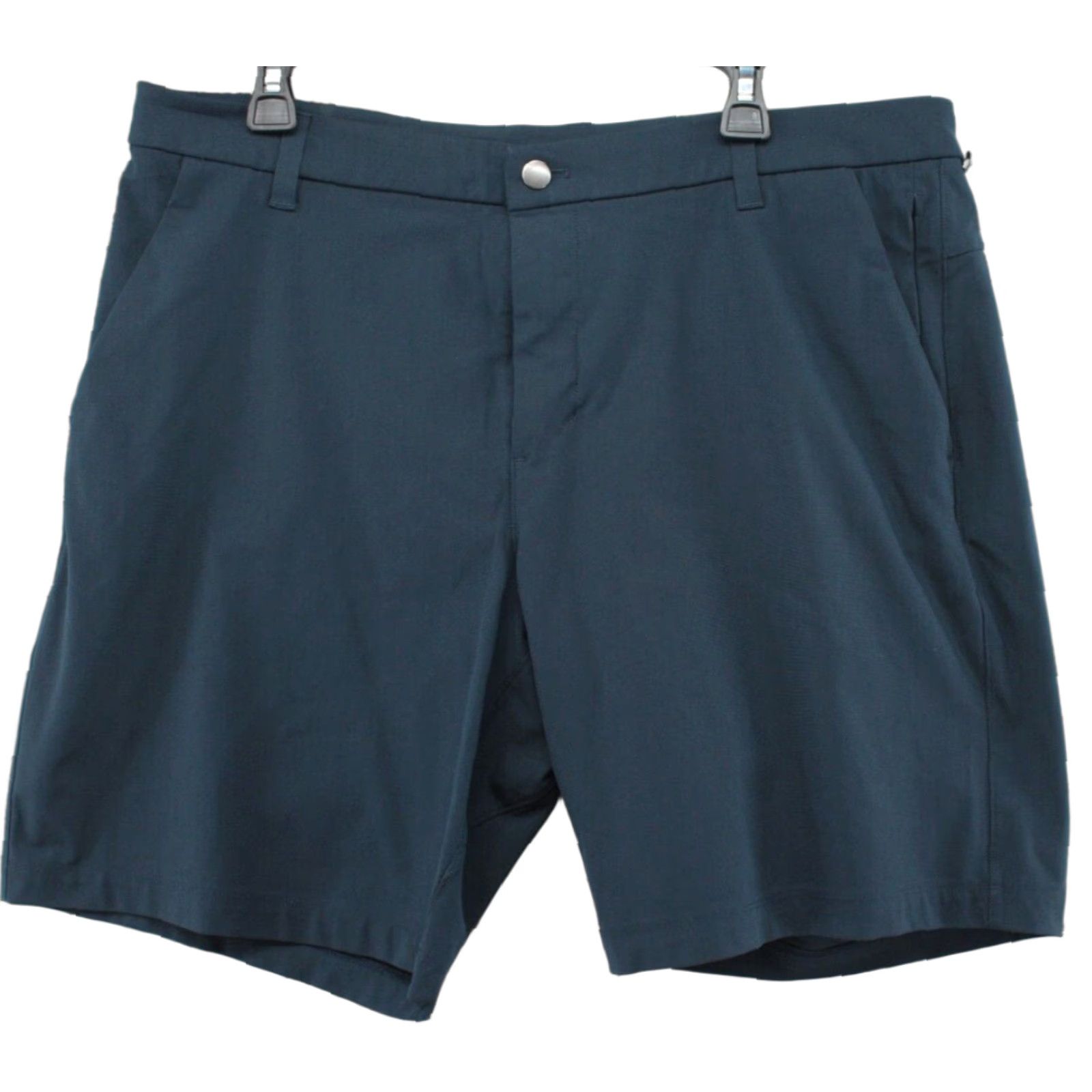 Lululemon Lululemon Warpstreme Commission Shorts Men 36 Blue Slim Zip Pocket Athleisure Size US 36 / EU 52 - 1 Thumbnail