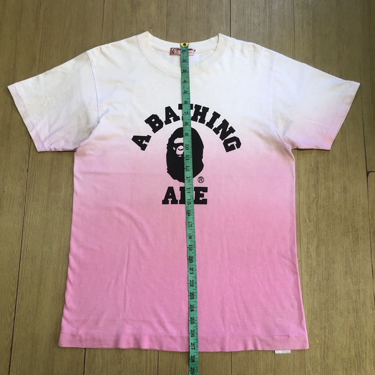 Bape Og Vintage Gradient A Bathing Ape College Tee Size US M / EU 48-50 / 2 - 7 Thumbnail